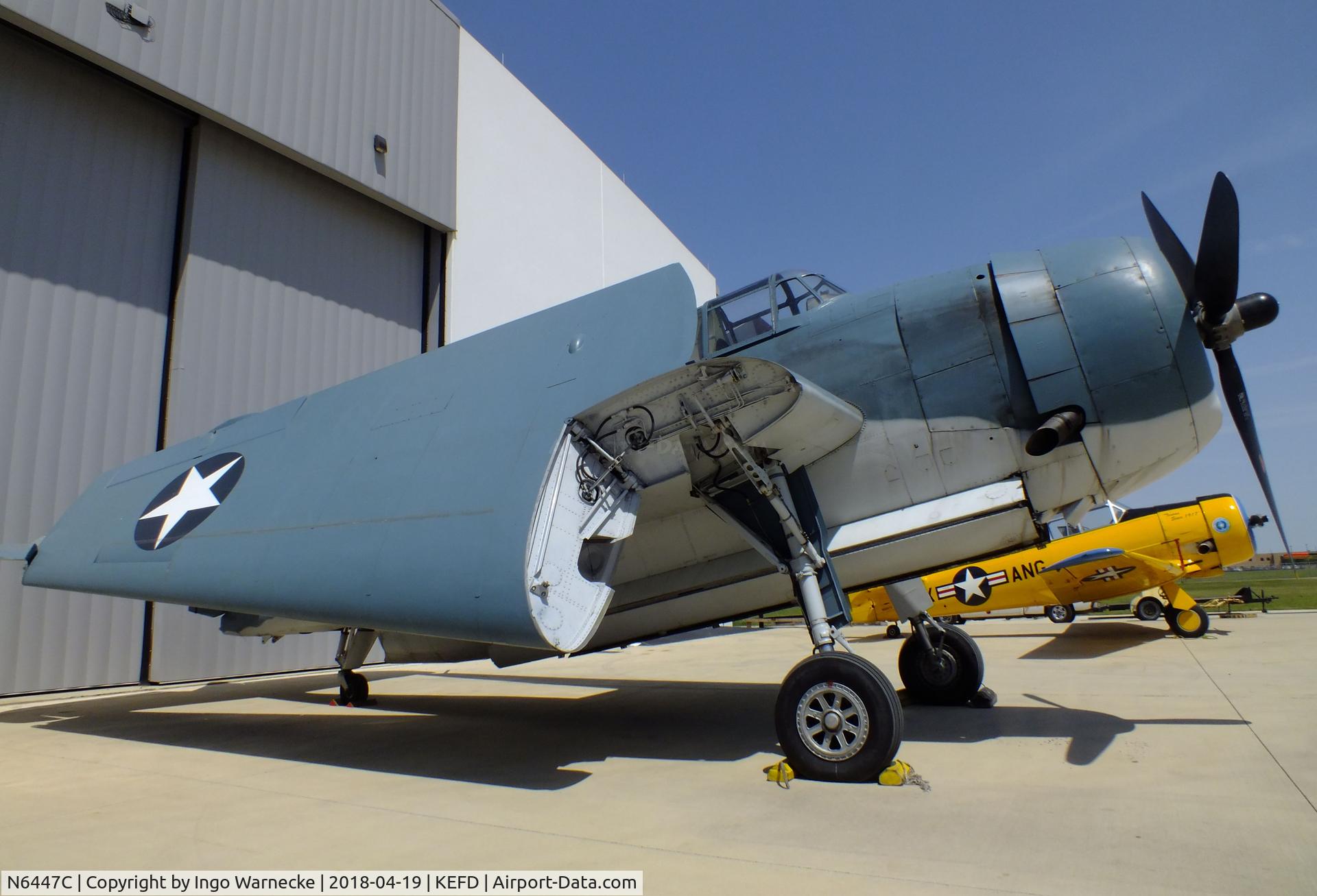 N6447C, 1945 Grumman TBM-3E Avenger C/N 53575, Grumman (General Motors) TBM-3E Avenger at the Lone Star Flight Museum, Houston TX