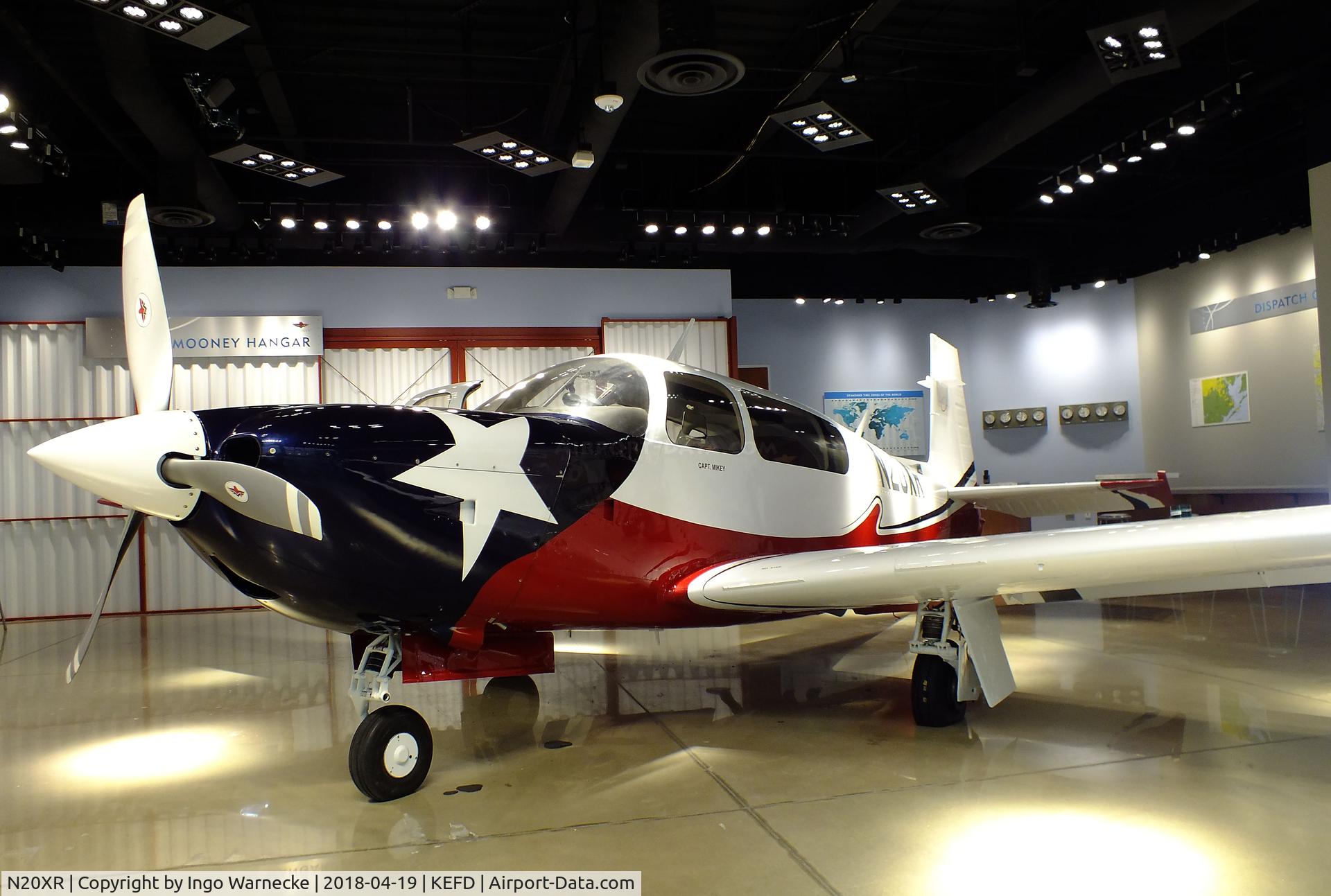 N20XR, 1994 Mooney M20R Ovation C/N 29-0001, Mooney M20R Ovation at the Lone Star Flight Museum, Houston TX