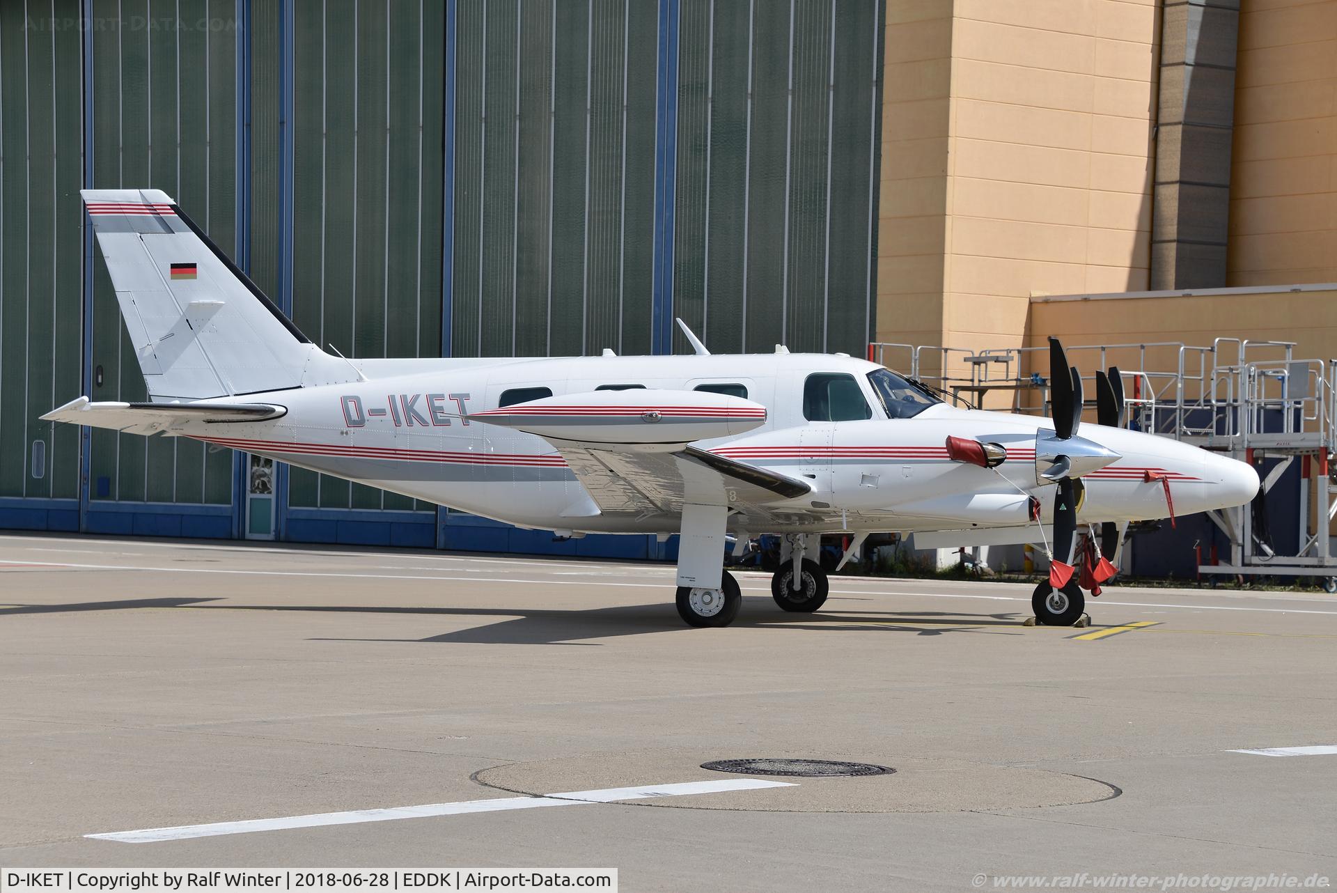 D-IKET, Piper PA-31T Cheyenne 2 C/N 31T8020017, Piper PA-31T Cheyenne 2 - Private - 31T8020017 - D-IKET - 28.06.2018 - CGN