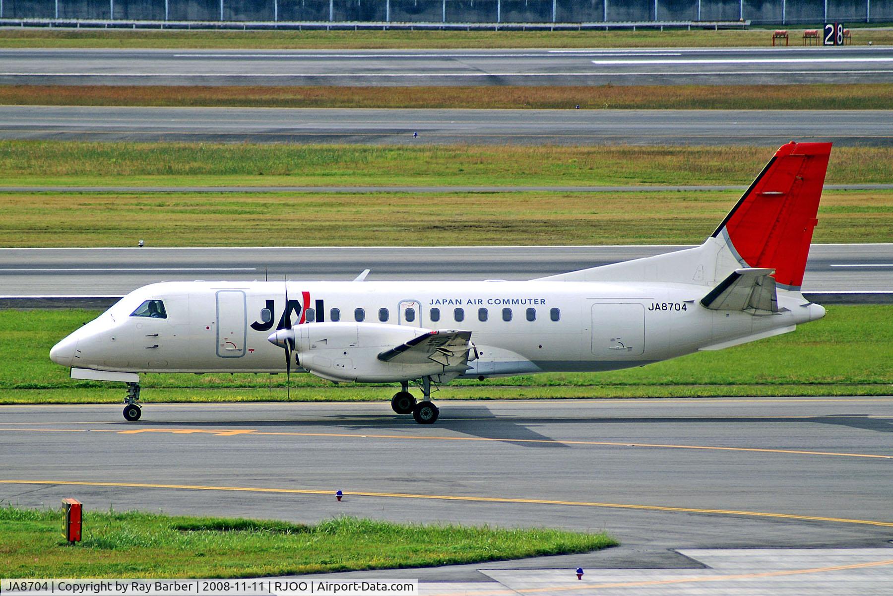 JA8704, 1994 Saab 340B C/N 340B-361, JA8704   SAAB-Scania SF.340B [361] (Japan Air Commuter) Osaka-Itami~JA 11/11/2008