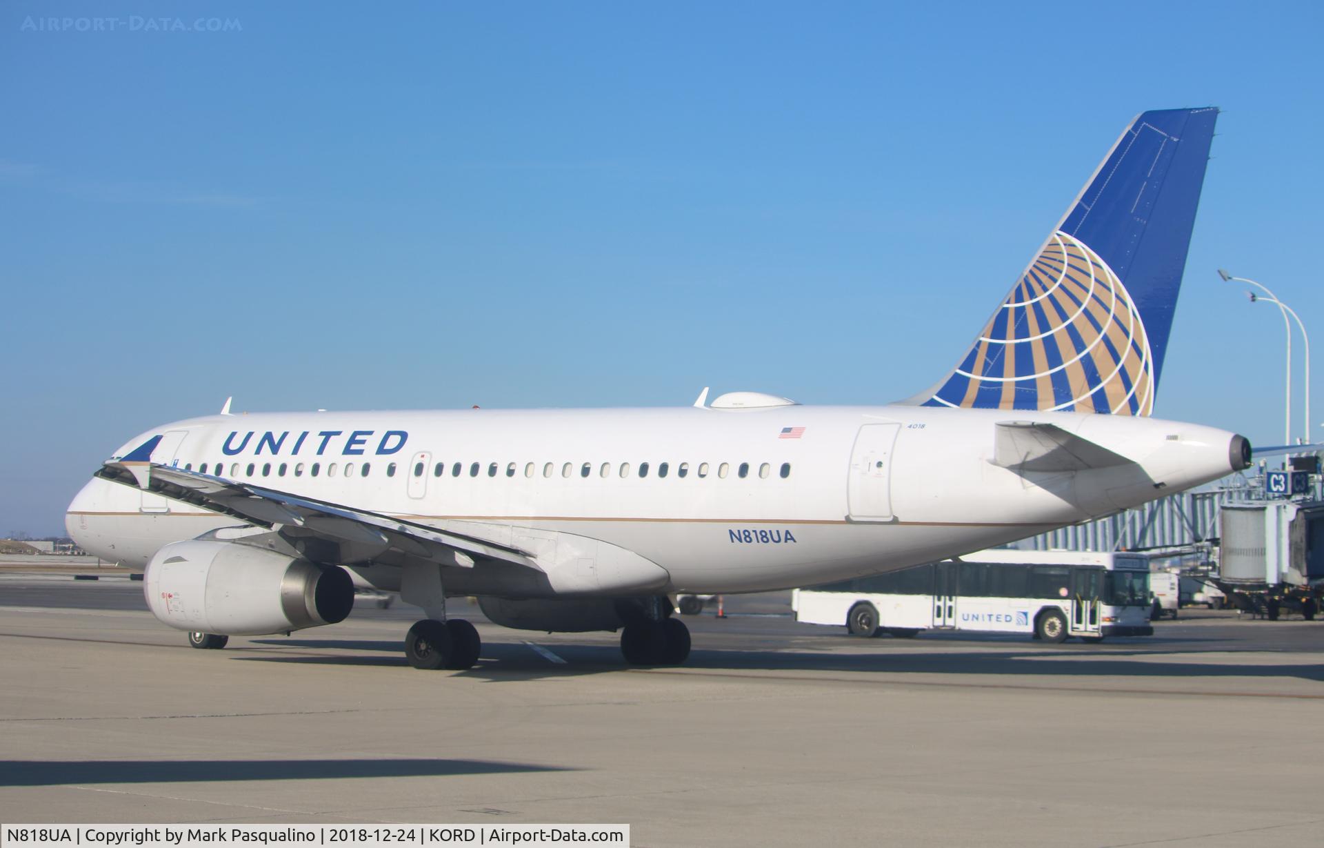 N818UA, 1998 Airbus A319-131 C/N 882, Airbus A319-131