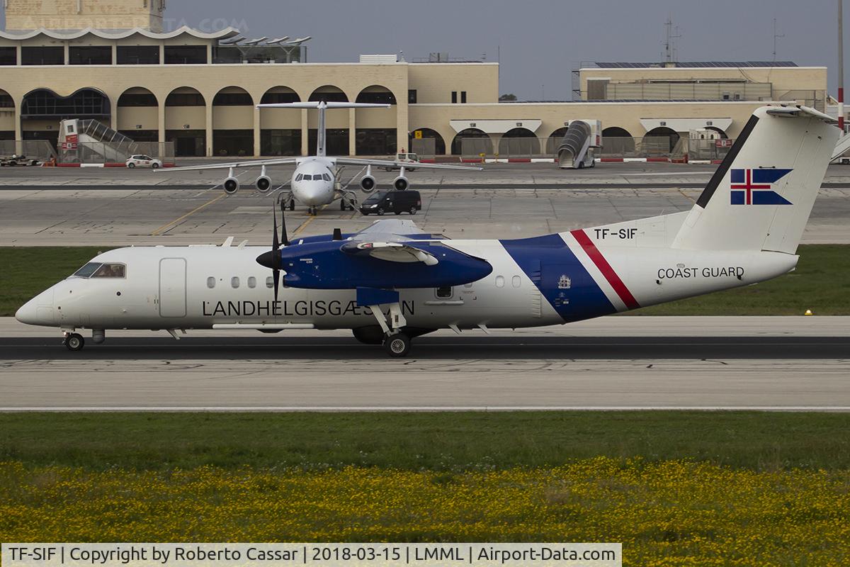 TF-SIF, 2008 De Havilland Canada DHC-8-314 Dash 8 C/N 660, Runway 13