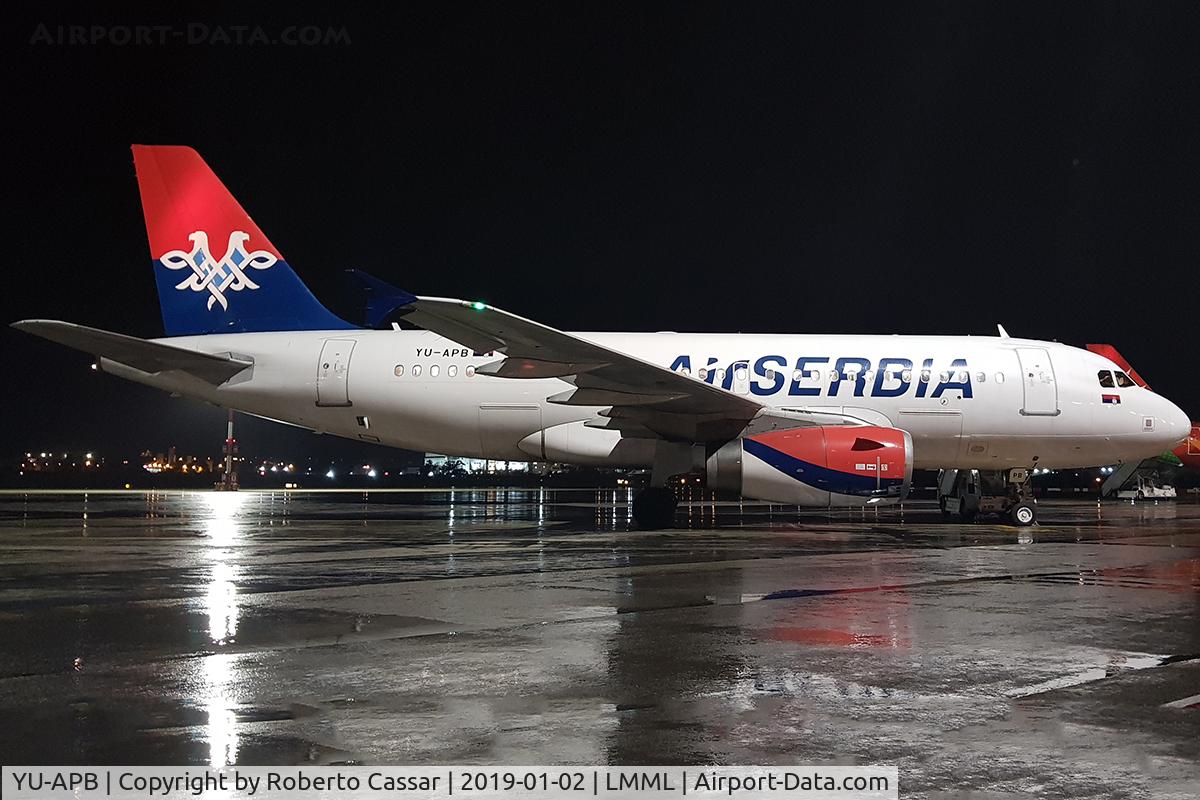 YU-APB, 2004 Airbus A319-132 C/N 2296, Park 9
