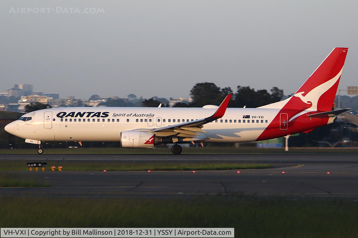 VH-VXI, 2002 Boeing 737-838 C/N 33479, ON THE WAY