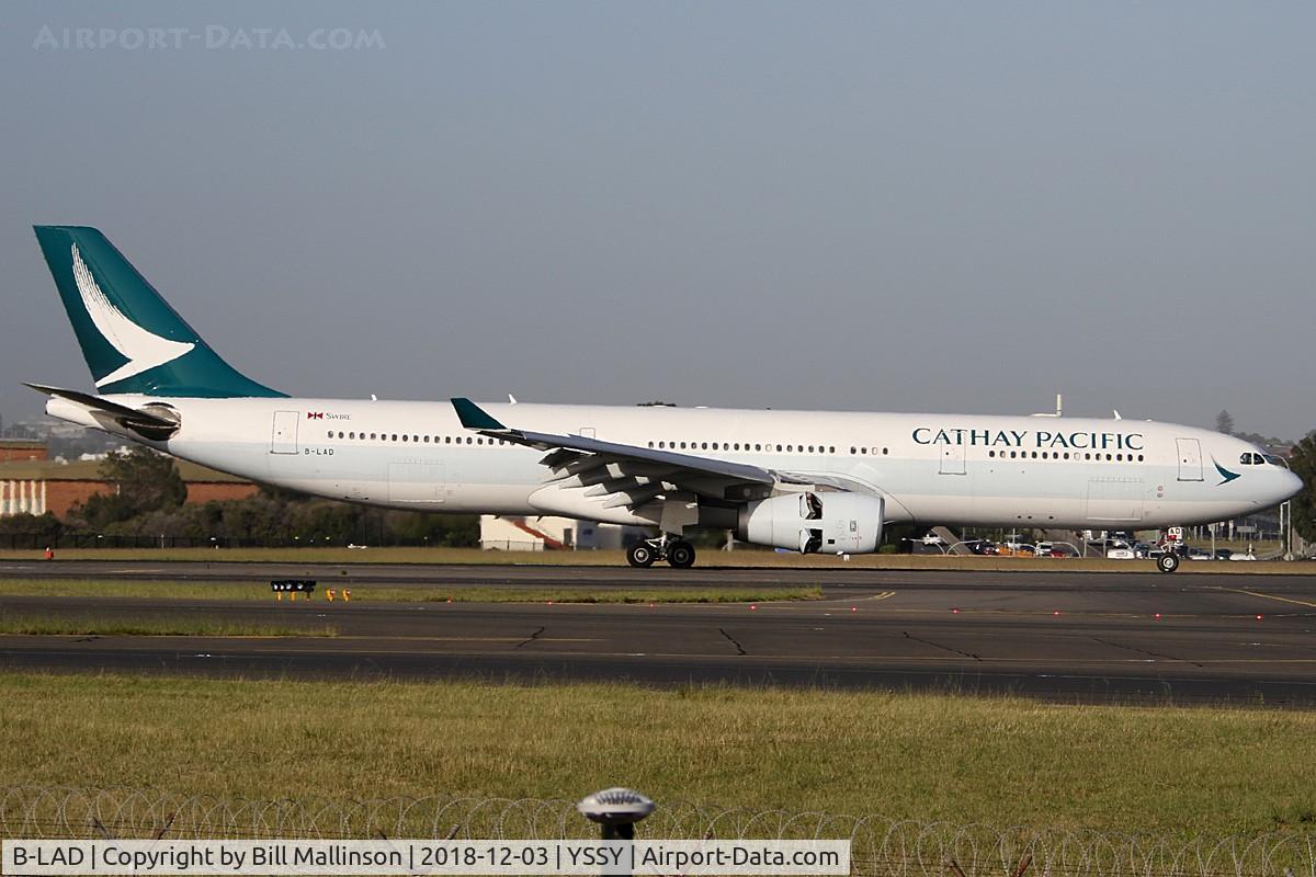 B-LAD, 2006 Airbus A330-343X C/N 776, in from HKG