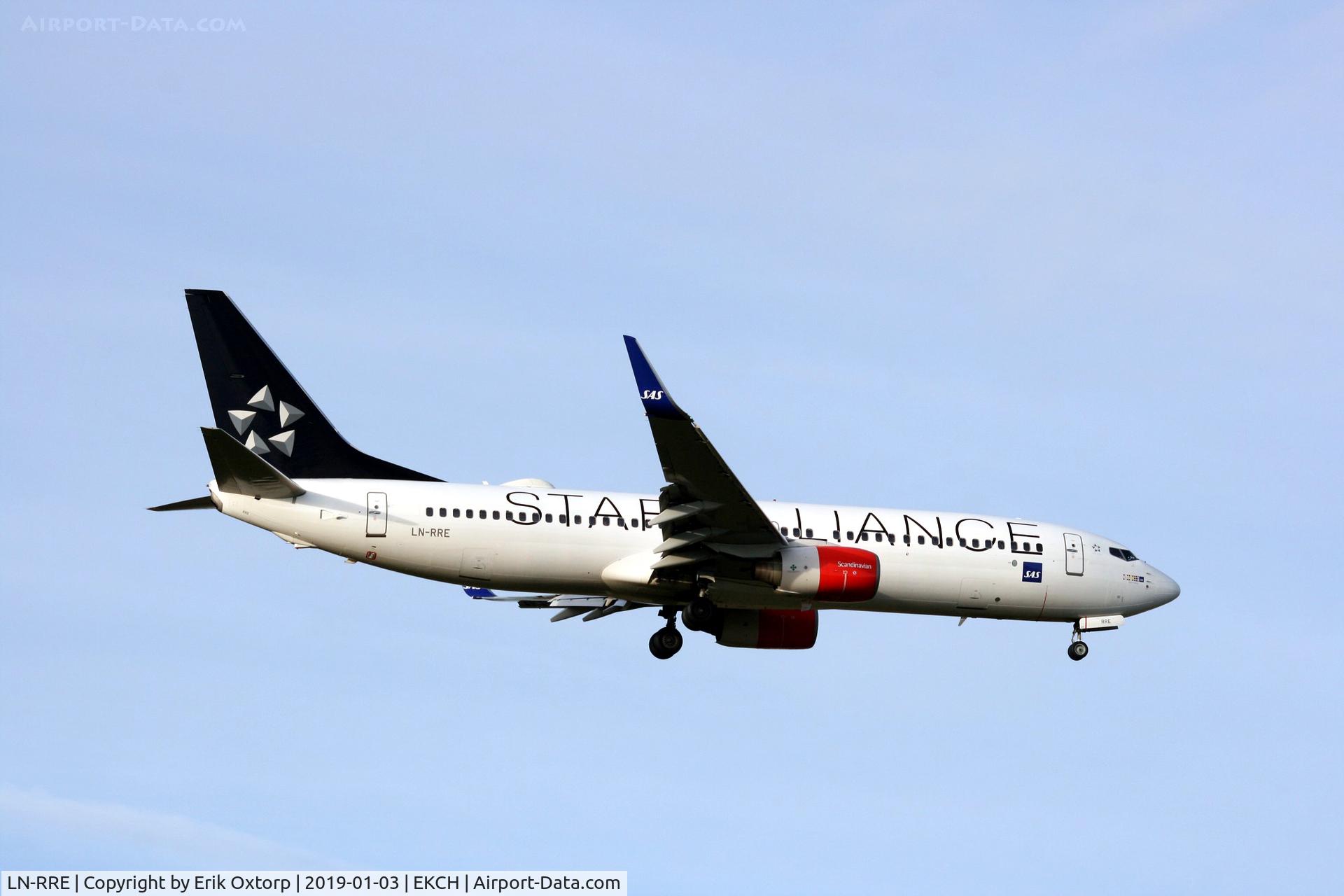LN-RRE, 2008 Boeing 737-85P C/N 35706, LN-RRE now in Star Alliance c/s. Landing rw 04L