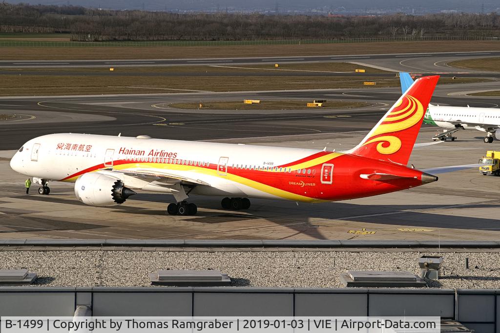 B-1499, 2017 Boeing 787-9 Dreamliner Dreamliner C/N 62721, Hainan Airlines Boeing 787-9
