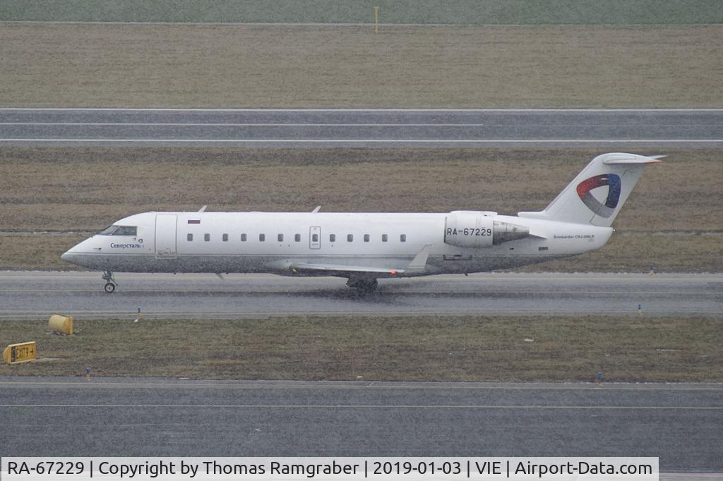RA-67229, 2000 Canadair CRJ-200LR (CL-600-2B19) C/N 7403, Severstal Canadair Regionaljet