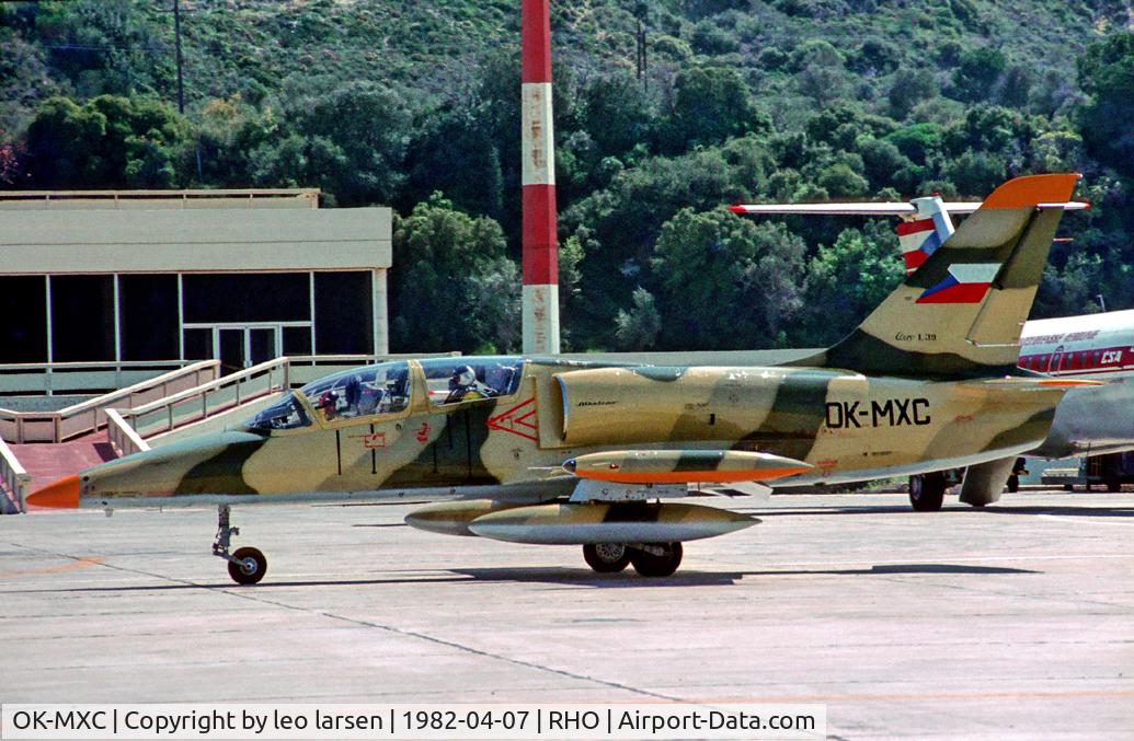 OK-MXC, Aero L-39 Albatros Albatros C/N not found, Rhodos 7.4.1982