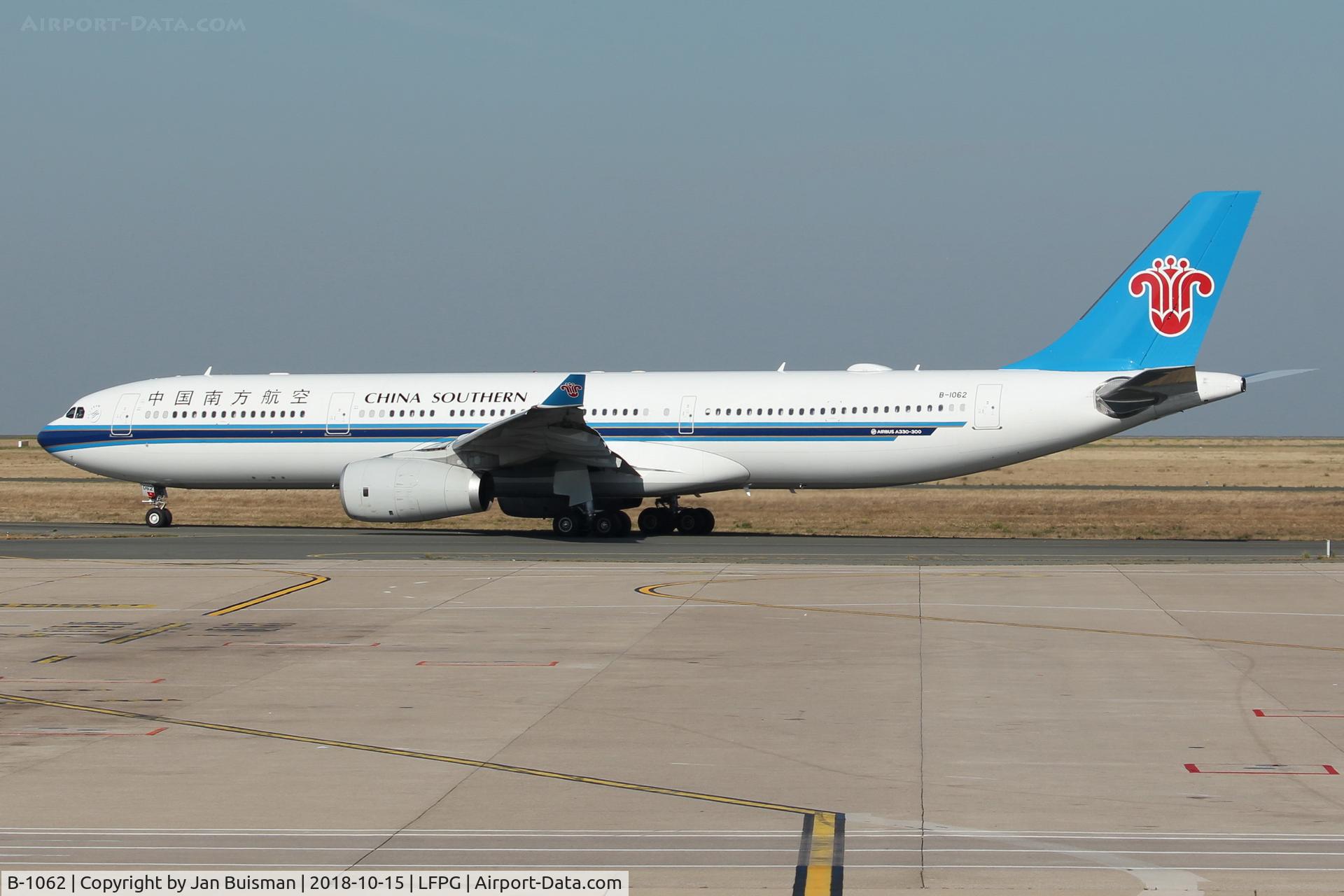 B-1062, 2018 Airbus A330-343E C/N 1846, China Southern Airlines