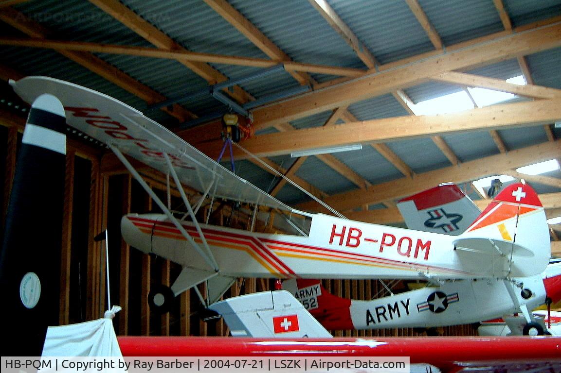 HB-PQM, 1953 Piper L-18C Super Cub (PA-18-95) C/N 18-3200, HB-PQM   Piper L-18C-95 Super Cub [18-3200] Speck~HB 21/07/2004