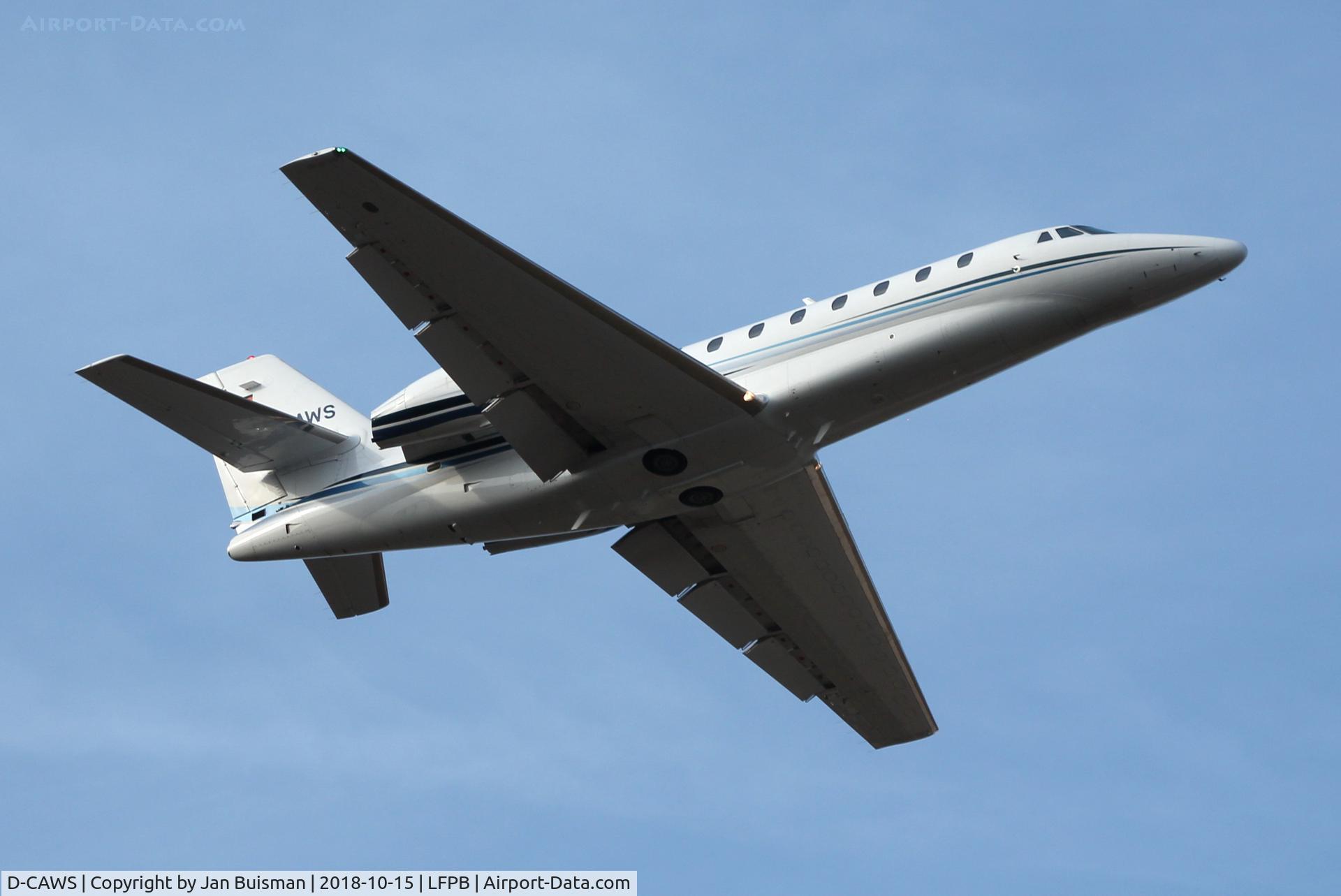 D-CAWS, 2012 Cessna 680 Citation Sovereign C/N 680-0328, Aerowest Gmbh