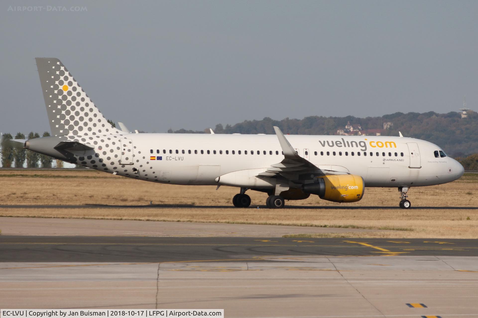 EC-LVU, 2013 Airbus A320-214 C/N 5616, Vueling