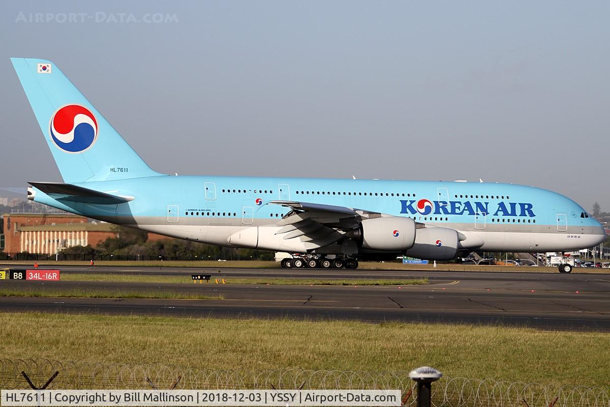HL7611, 2010 Airbus A380-861 C/N 35, IN FROM SEL