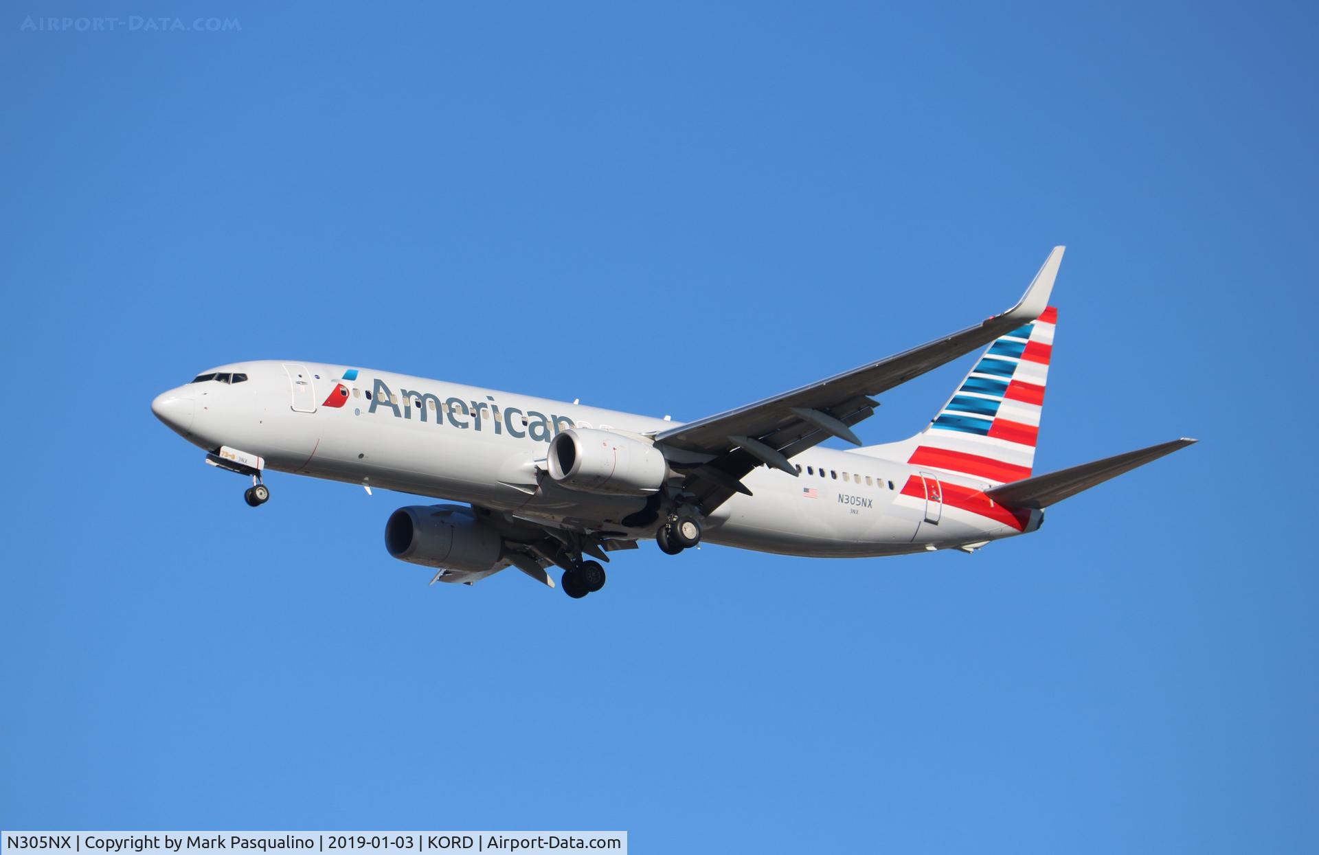 N305NX, 2016 Boeing 737-800 C/N 31253, Boeing 737-823