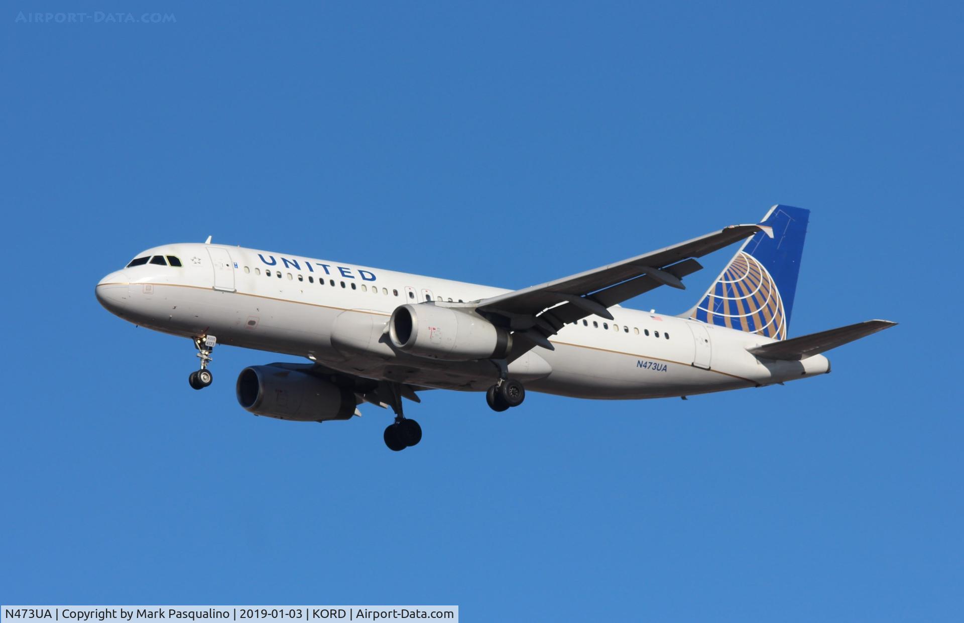 N473UA, 2001 Airbus A320-232 C/N 1469, Airbus A320-232