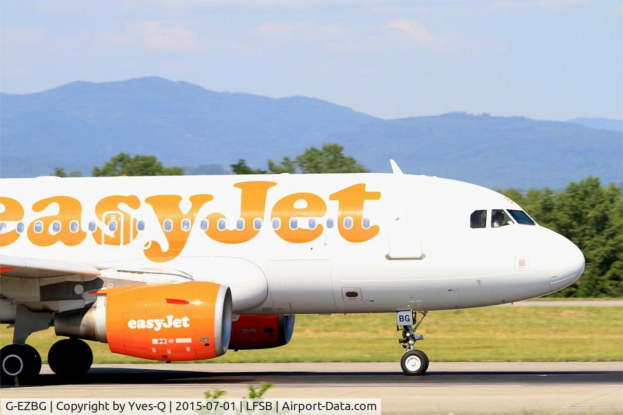 G-EZBG, 2006 Airbus A319-111 C/N 2946, Airbus A319-111, Take off run rwy 15, Bâle-Mulhouse-Fribourg airport (LFSB-BSL)