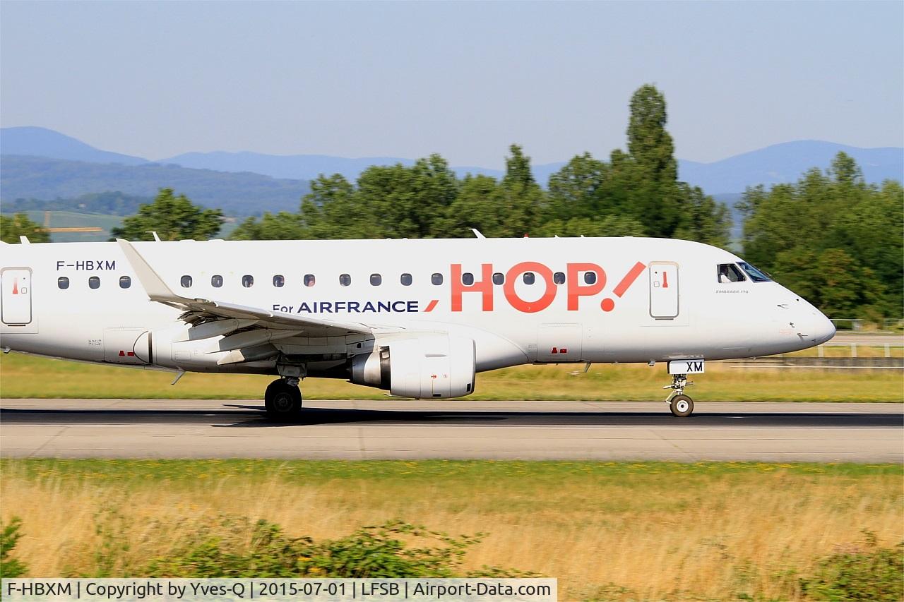 F-HBXM, 2003 Embraer 170LR (ERJ-170-100LR) C/N 17000010, Embraer ERJ-170LR, Take off run rwy 15, Bâle-Mulhouse-Fribourg airport (LFSB-BSL)