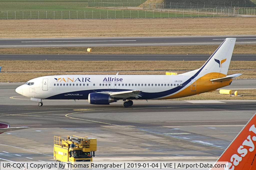 UR-CQX, 1990 Boeing 737-4B7 C/N 24558, Yan Air Boeing 737-400