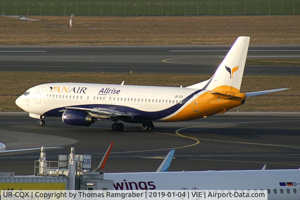 UR-CQX, 1990 Boeing 737-4B7 C/N 24558, Yan Air Boeing 737-400