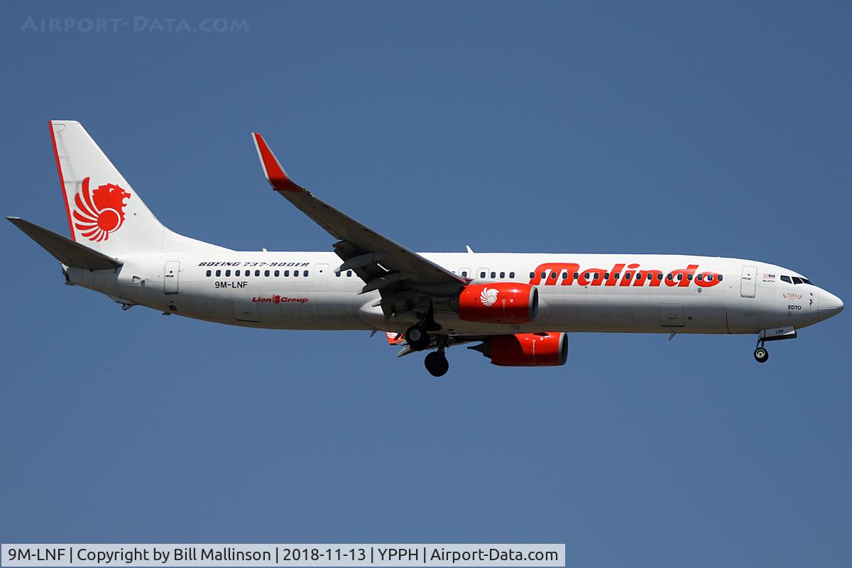 9M-LNF, 2013 Boeing 737-9GP/ER C/N 38687, FINALS