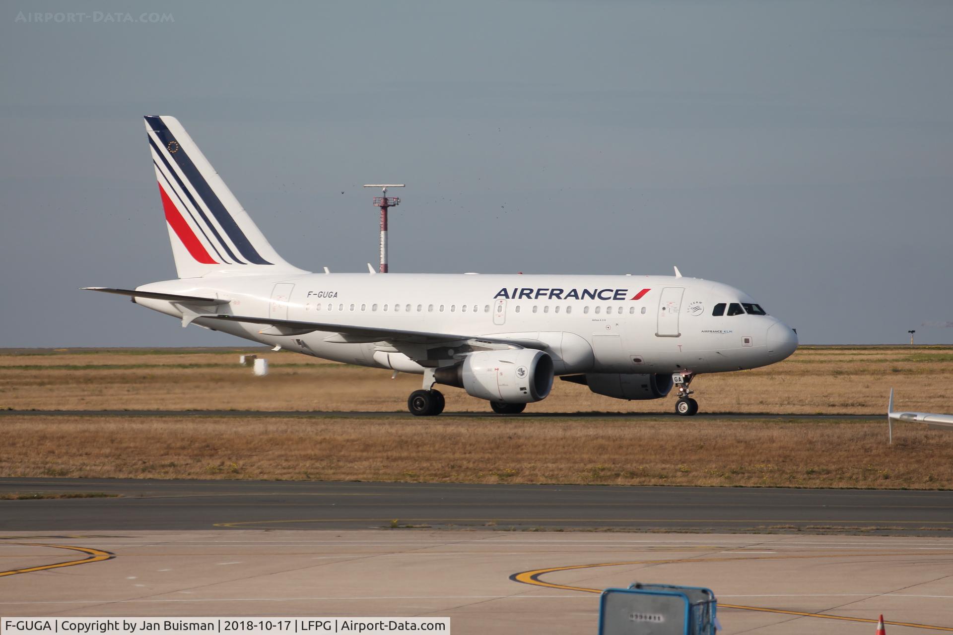 F-GUGA, 2002 Airbus A318-111 C/N 2035, Air France