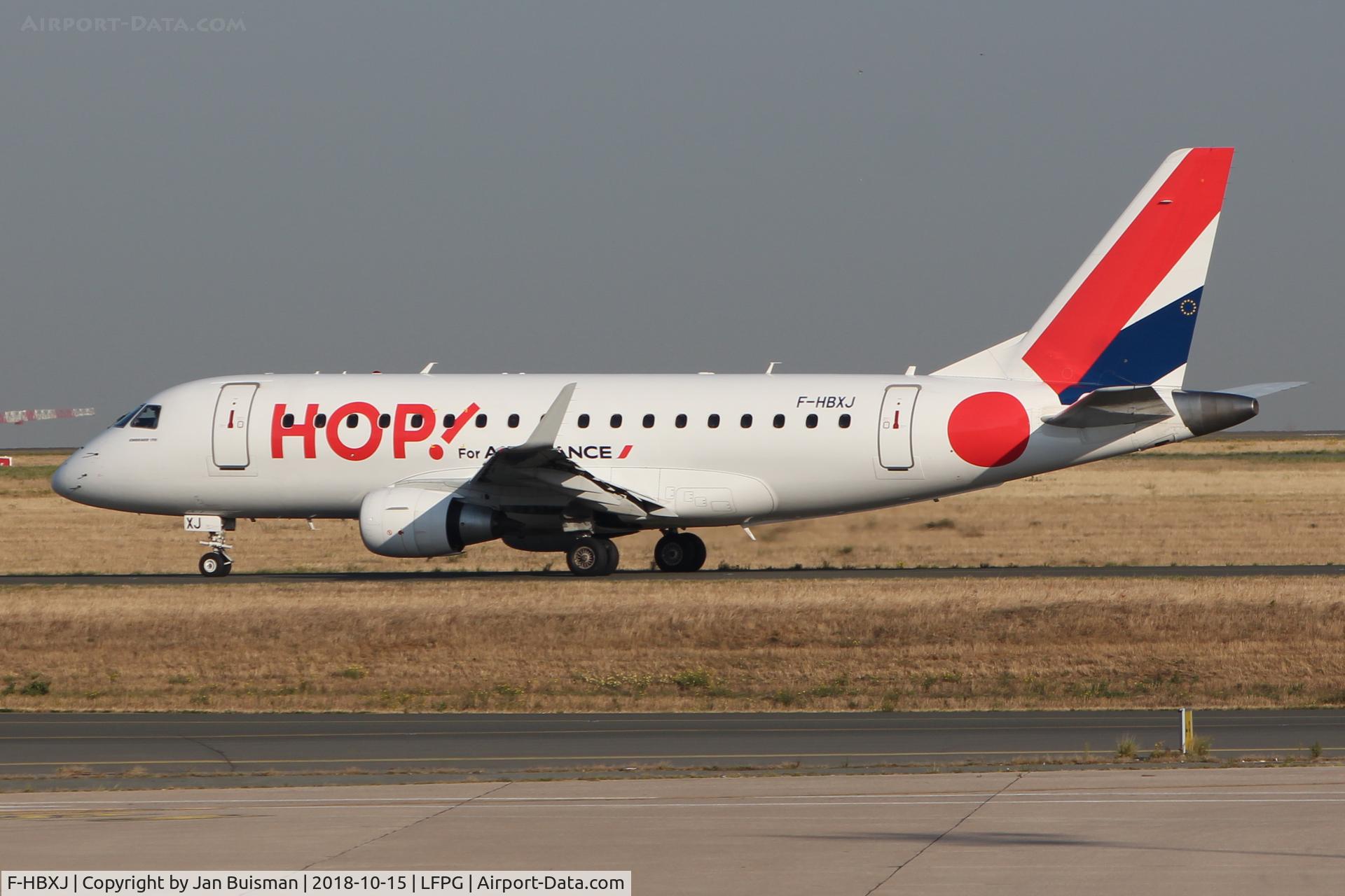 F-HBXJ, 2010 Embraer 170ST (ERJ-170-100ST) C/N 17000312, HOP!
