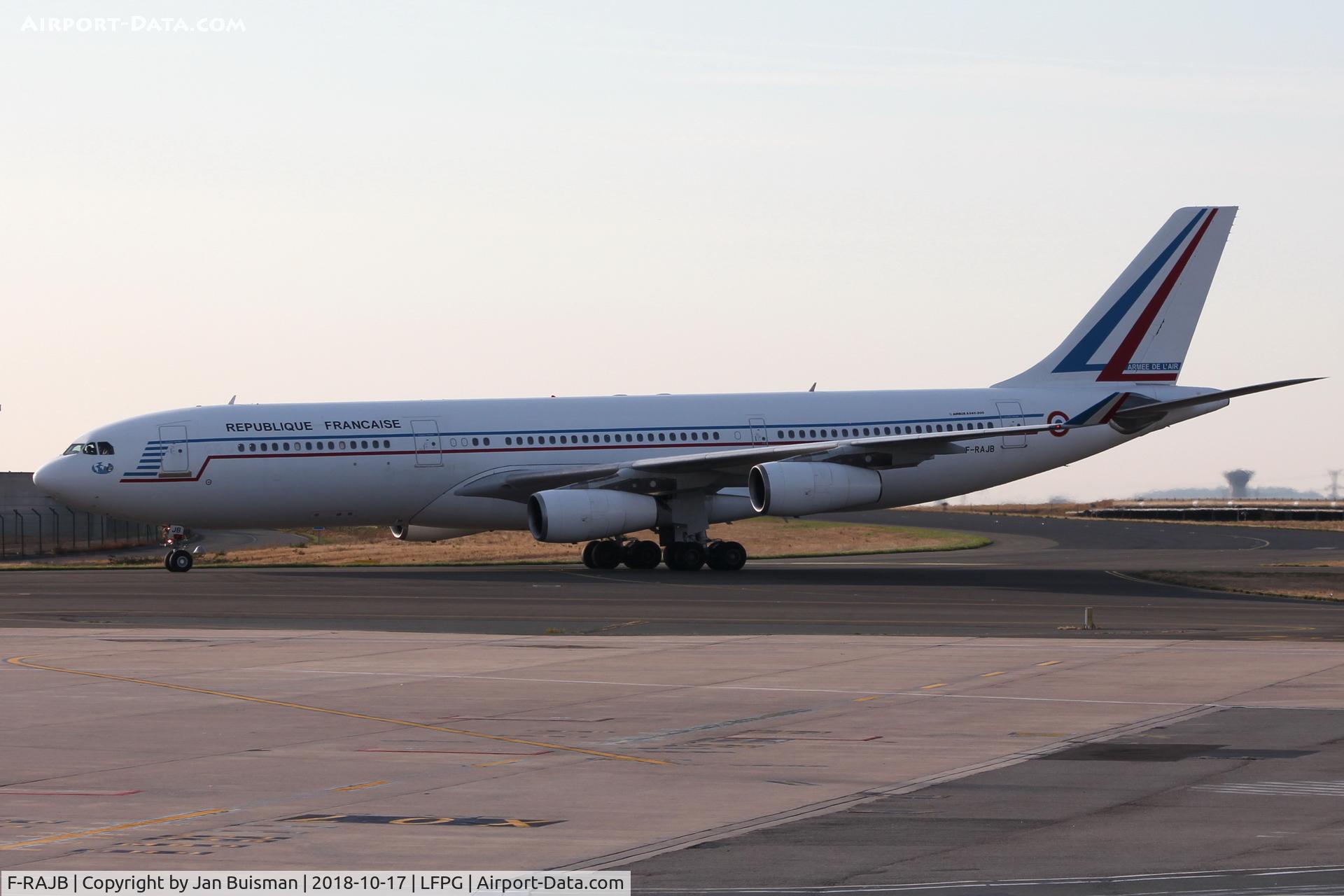 F-RAJB, 1995 Airbus A340-212 C/N 081, French Government