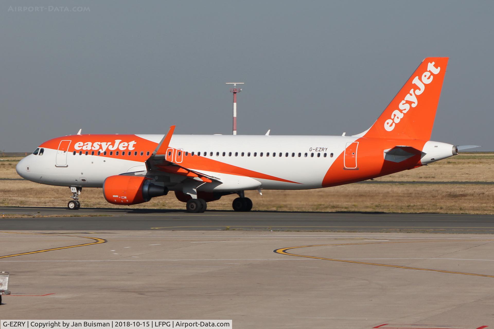 G-EZRY, 2018 Airbus A320-214 C/N 8344, Easyjet
