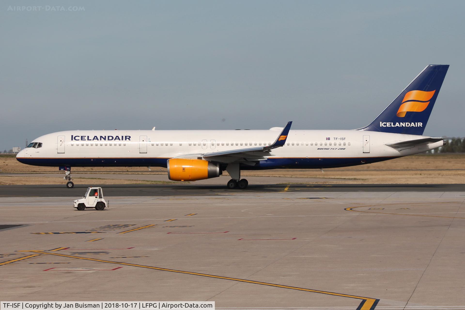 TF-ISF, 1991 Boeing 757-223 C/N 24595, Icelandair