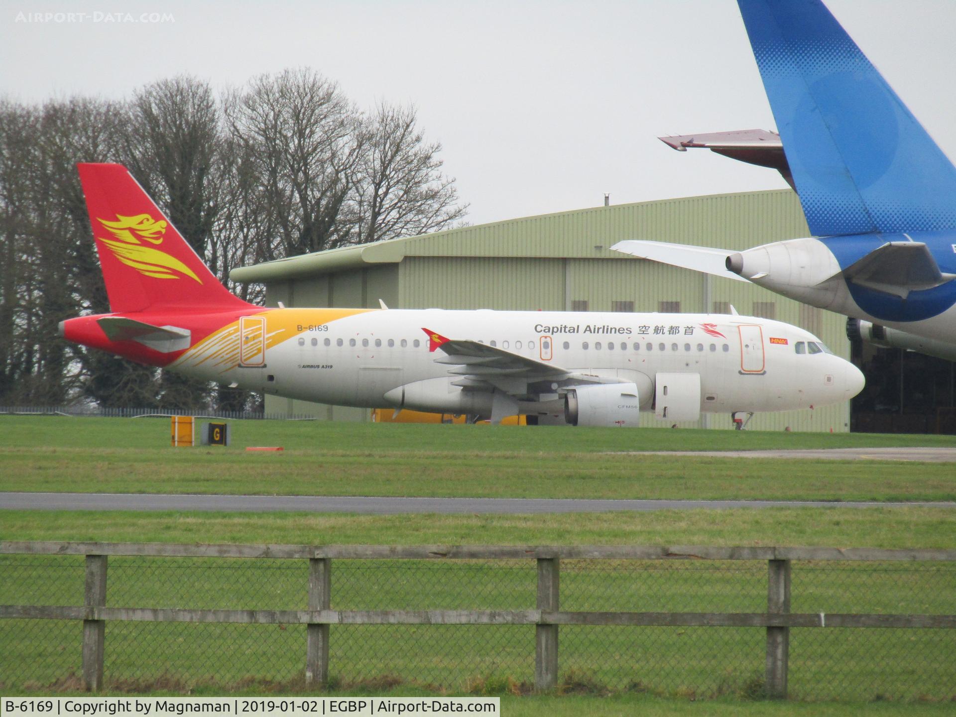 B-6169, 2006 Airbus A319-112 C/N 2985, at kemble awaiting dismantling