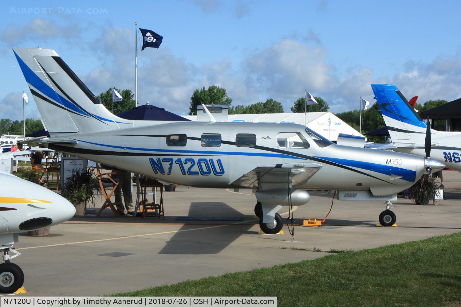 N7120U, 2018 Piper PA-46-350P Malibu Mirage C/N 4636725, 2018 Piper PA-46-350P, c/n: 4636725