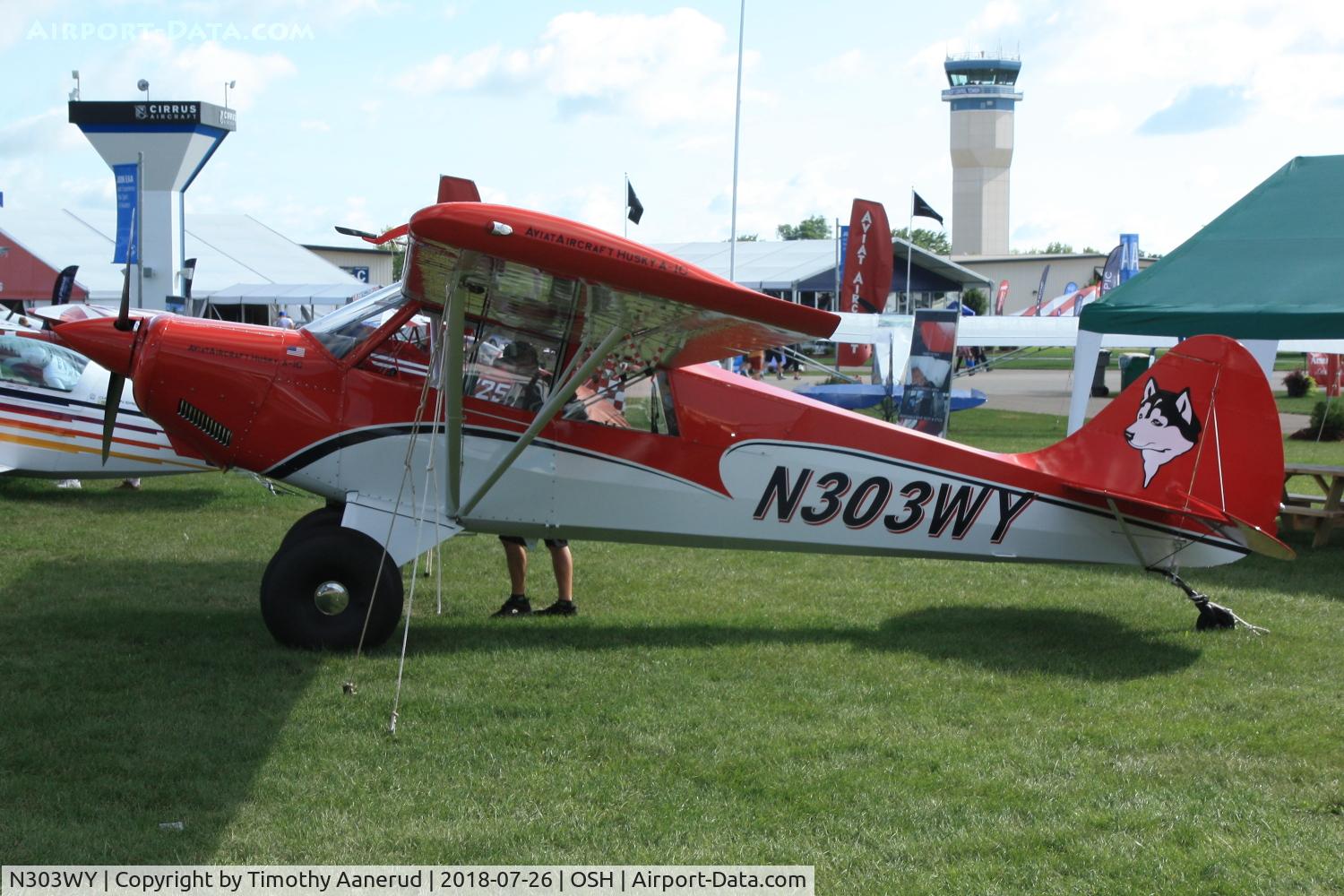 N303WY, 2018 Aviat A-1C-180 Husky C/N 3303, 2018 Aviat A-1C-180, c/n: 3303