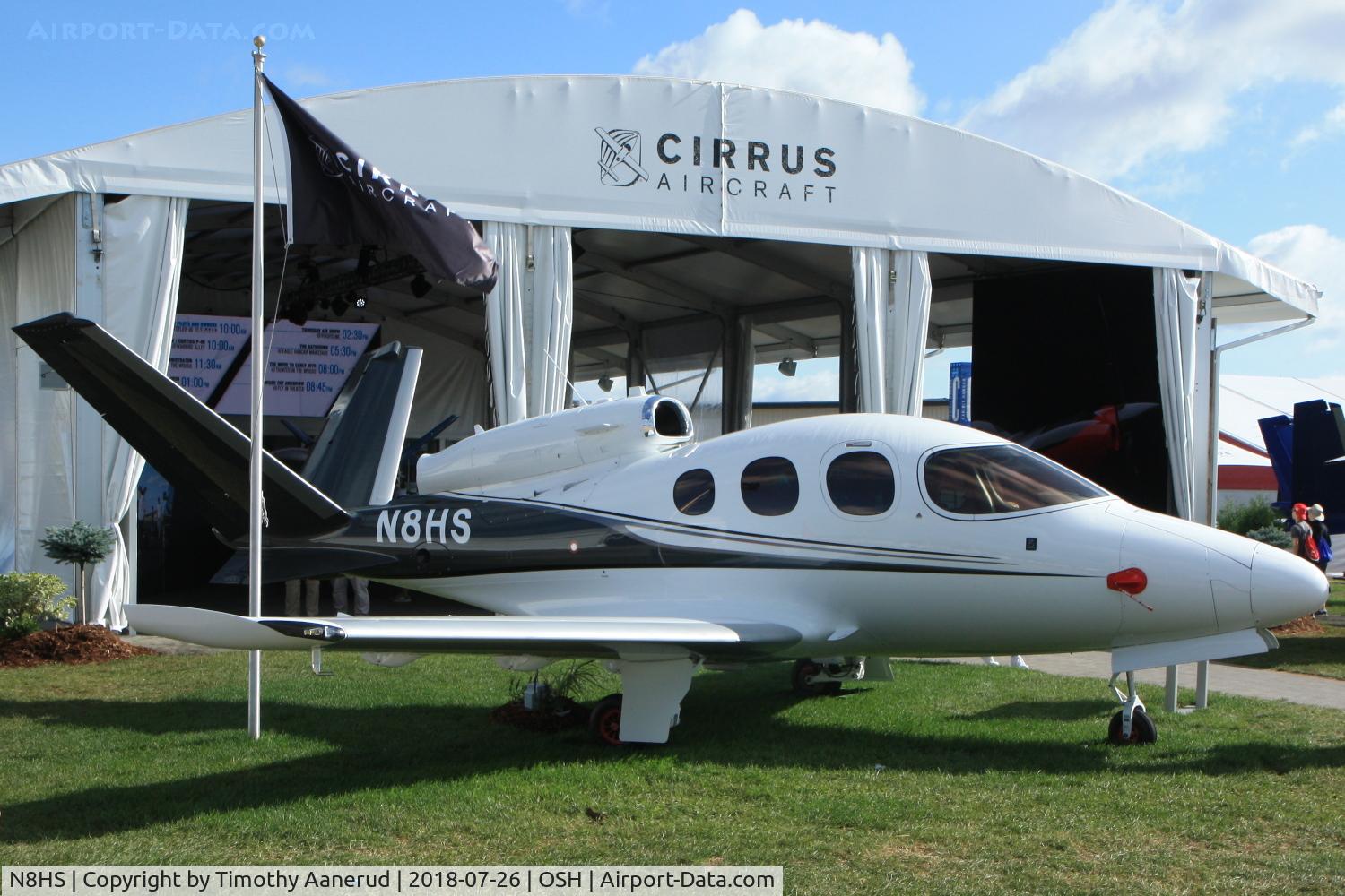 N8HS, 2018 Cirrus SF50 Vision C/N 0053, 2018 Cirrus SF50, c/n: 0053