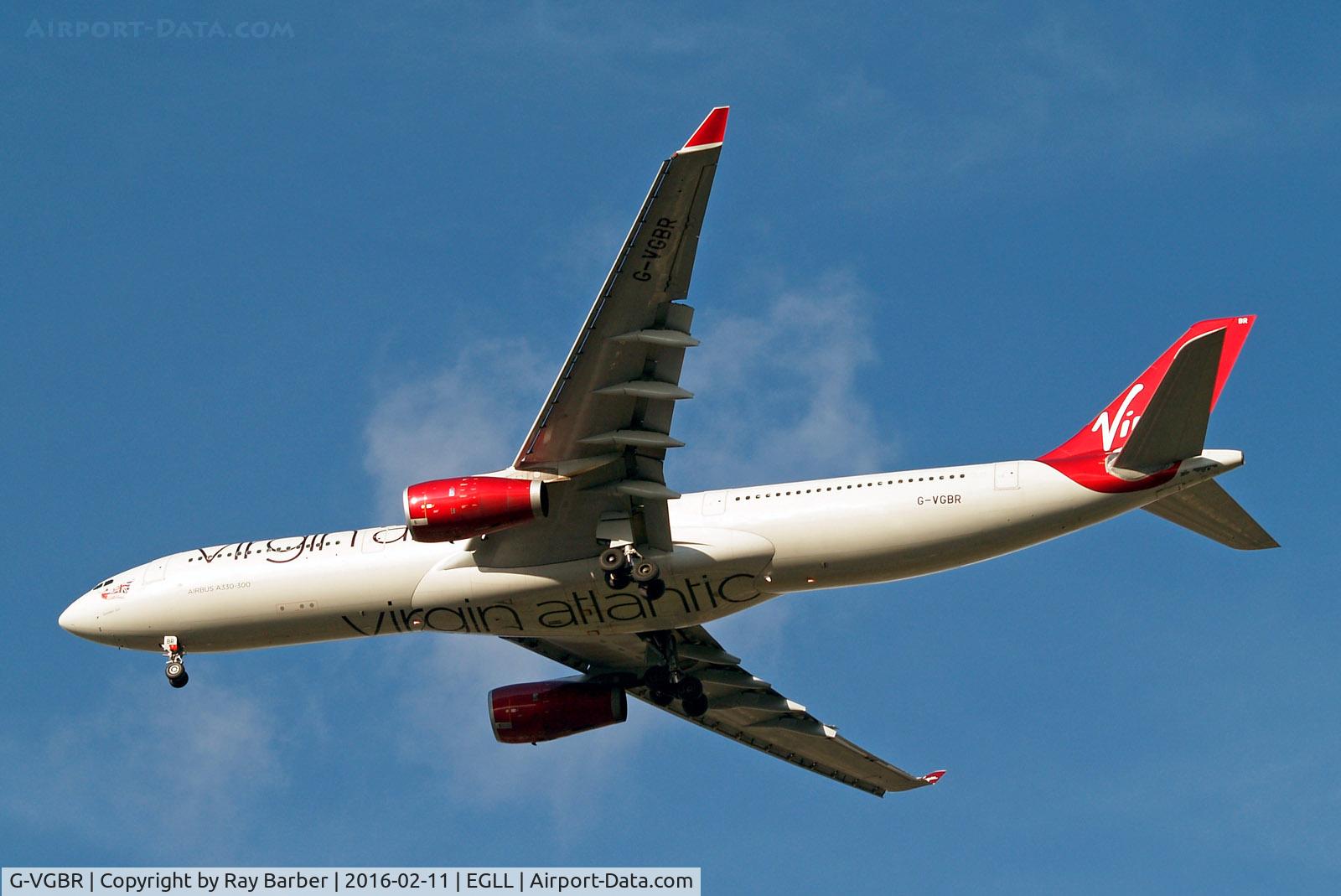 G-VGBR, 2012 Airbus A330-343X C/N 1329, G-VGBR   Airbus A330-343E [1329] (Virgin Atlantic) Home~G 11/02/2016