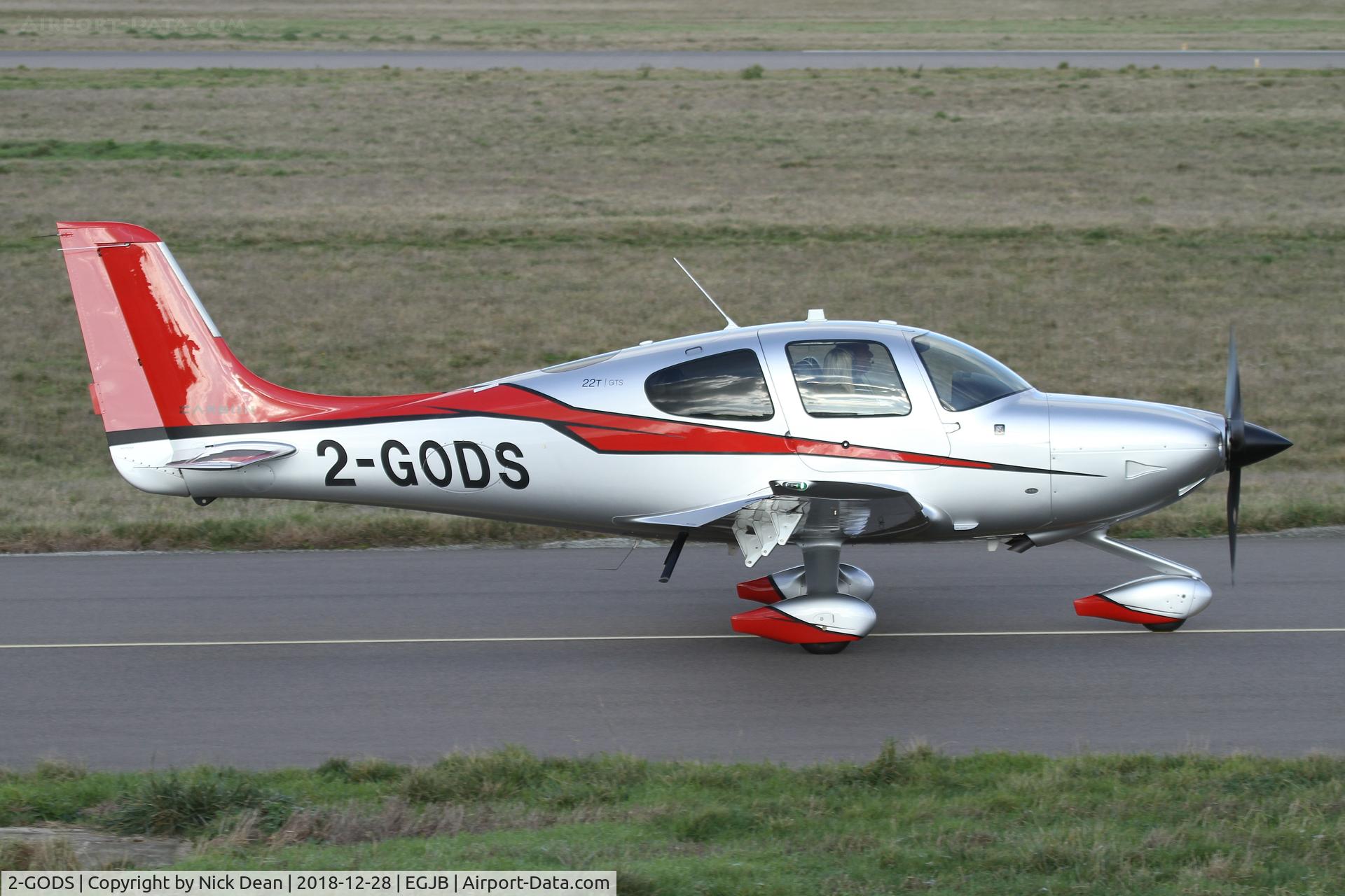 2-GODS, Cirrus SR22T C/N 1070, GCI/EGJB