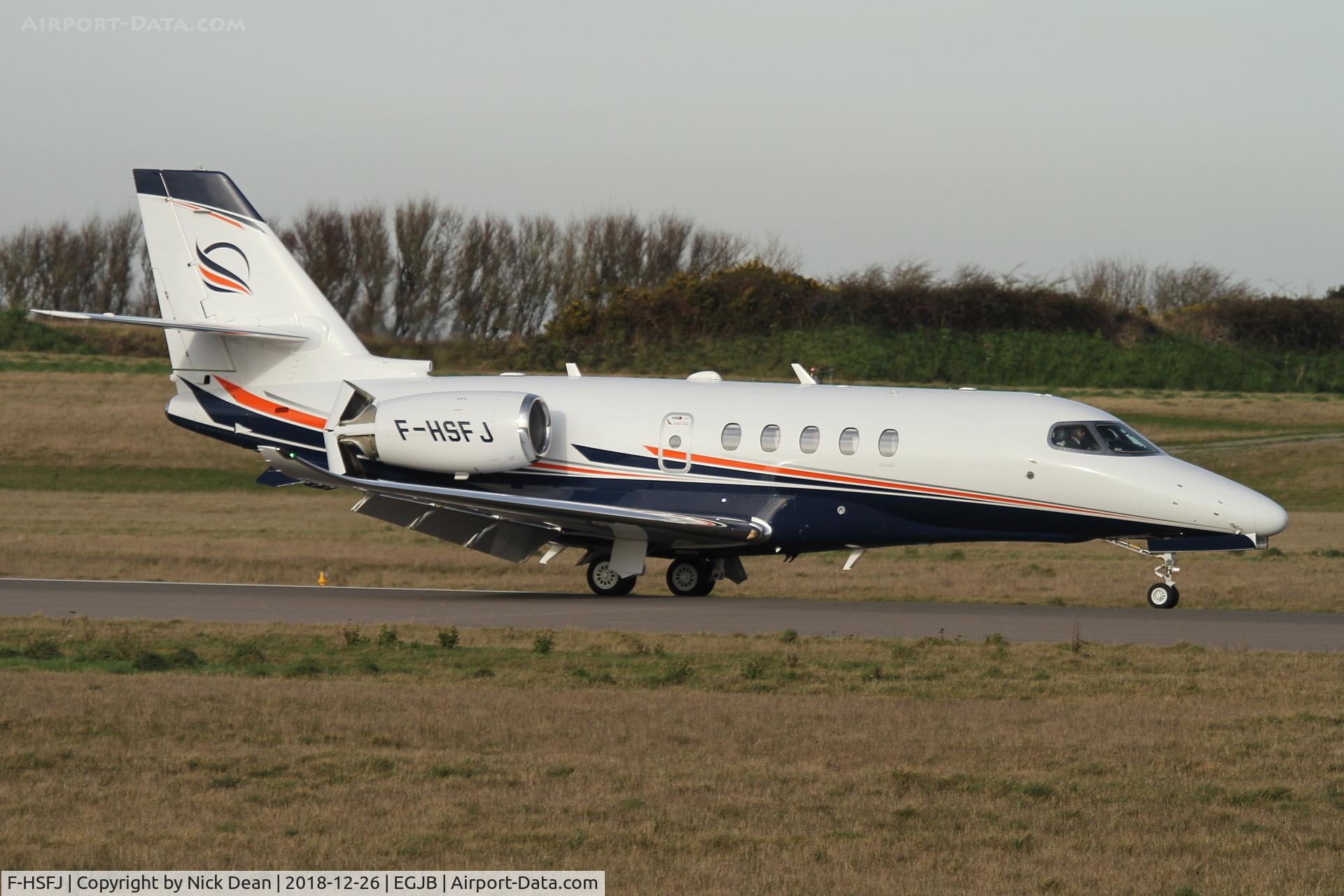 F-HSFJ, 2017 Cessna 680A Citation Latitude C/N 680A-0099, GCI/EGJB