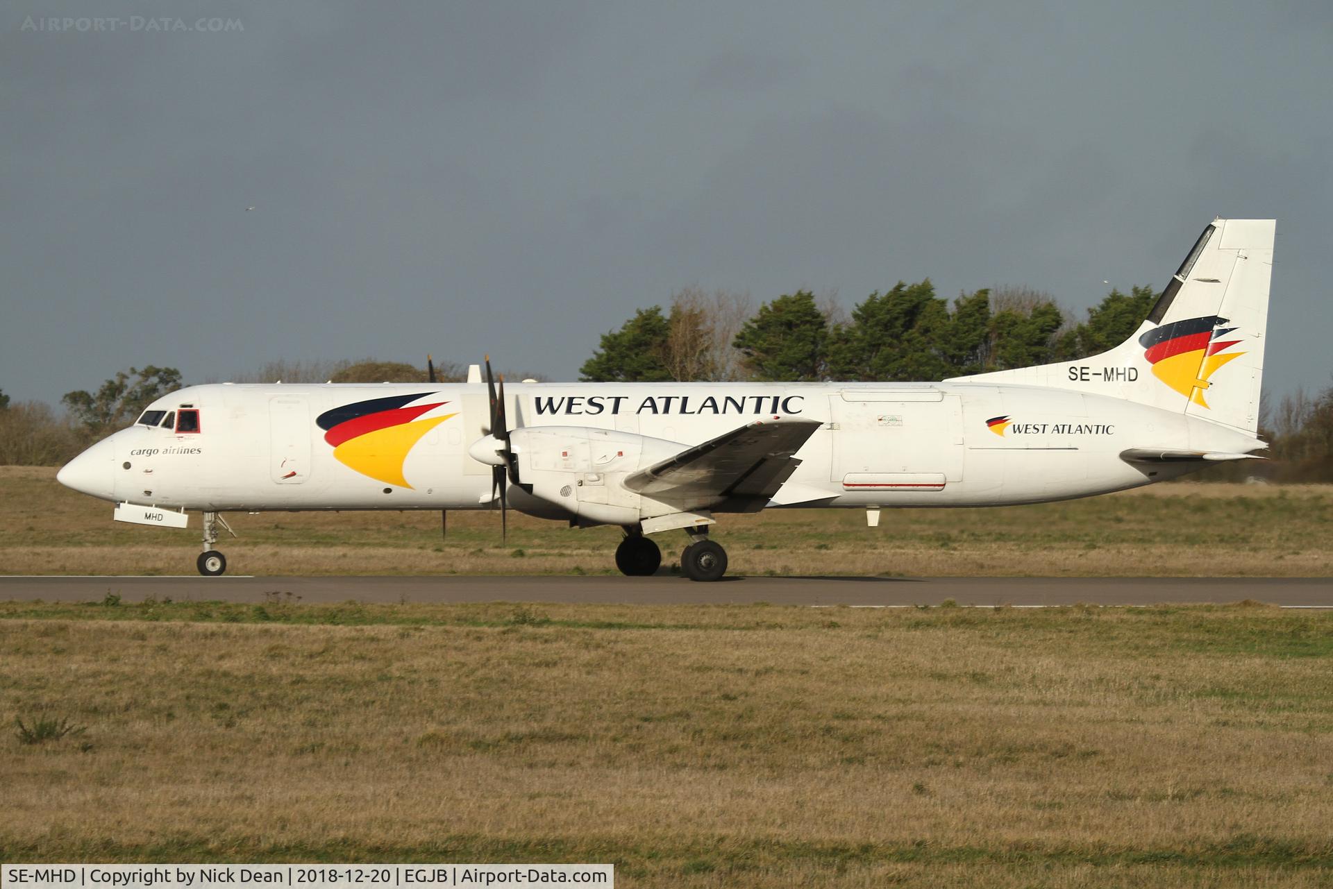 SE-MHD, 1988 British Aerospace ATP C/N 2008, GCI/EGJB
