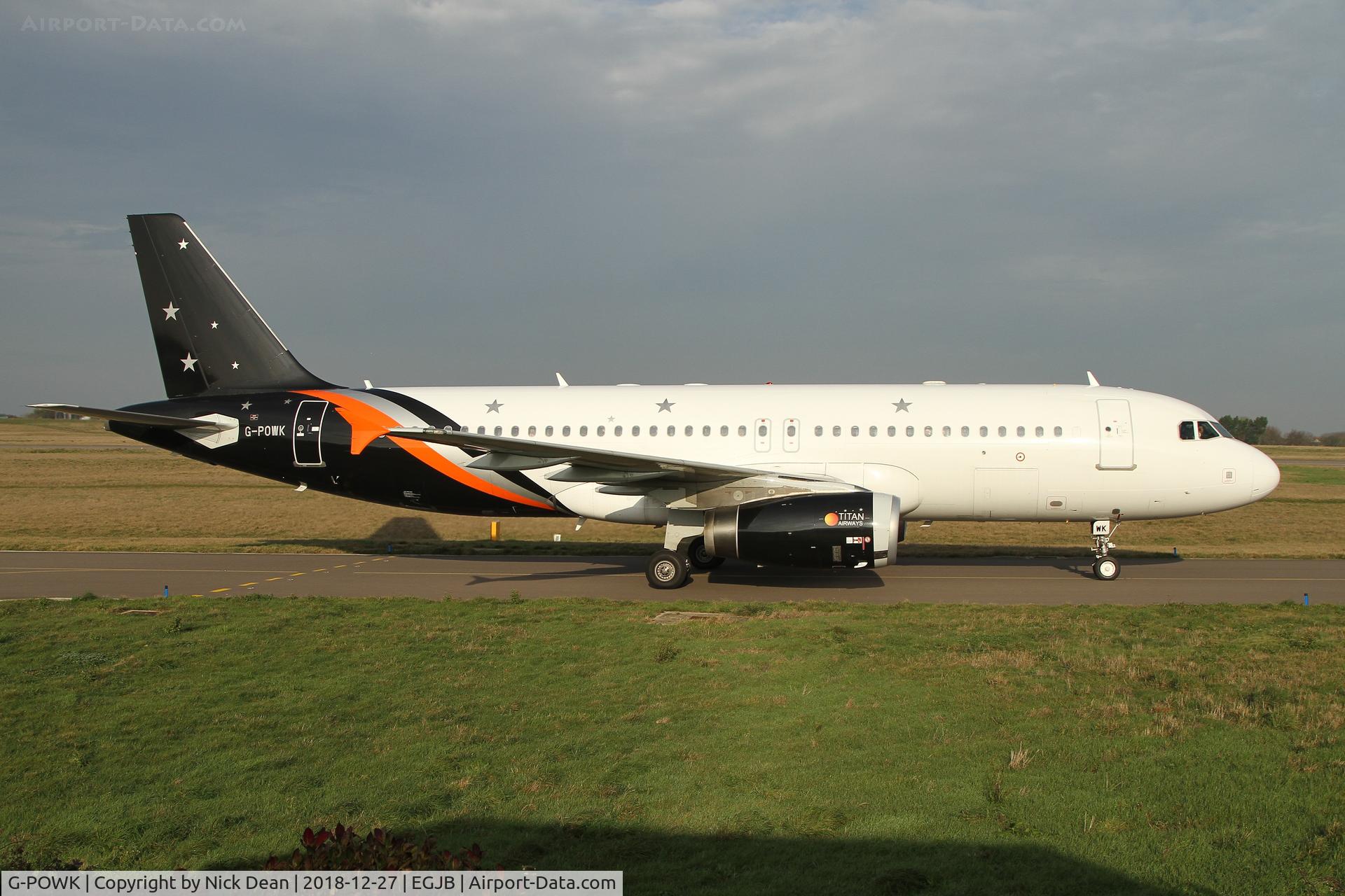 G-POWK, 2011 Airbus A320-233 C/N 4701, GCI/EGJB