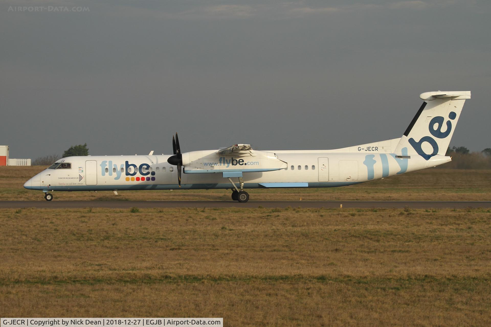 G-JECR, 2006 De Havilland Canada DHC-8-402Q Dash 8 C/N 4139, GCI/EGJB
