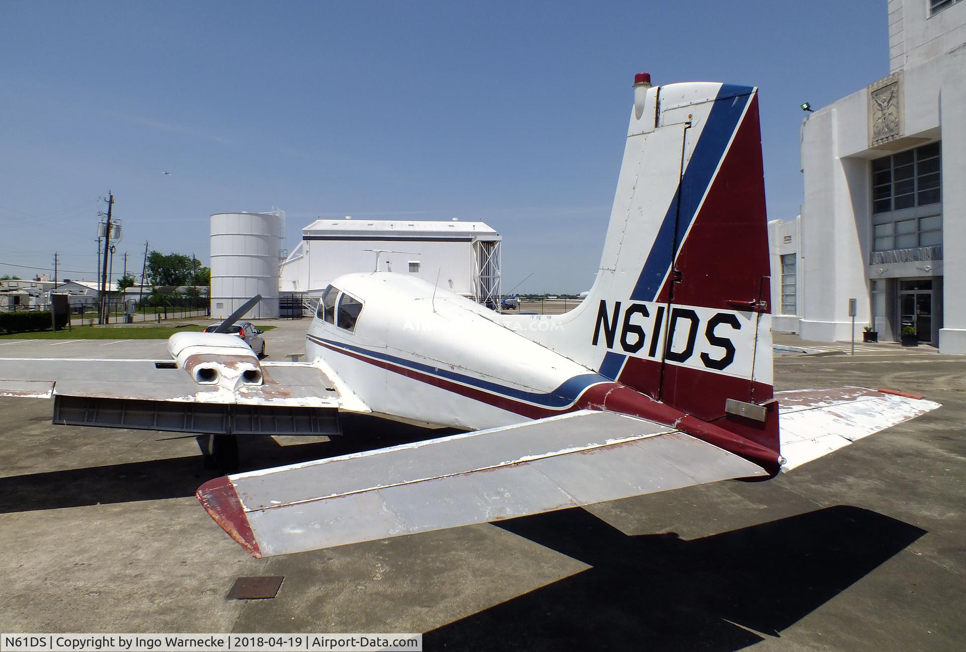 N61DS, 1956 Cessna 310 C/N 35317, Cessna 310 at the 1940 Air Terminal Museum, William P. Hobby Airport, Houston TX