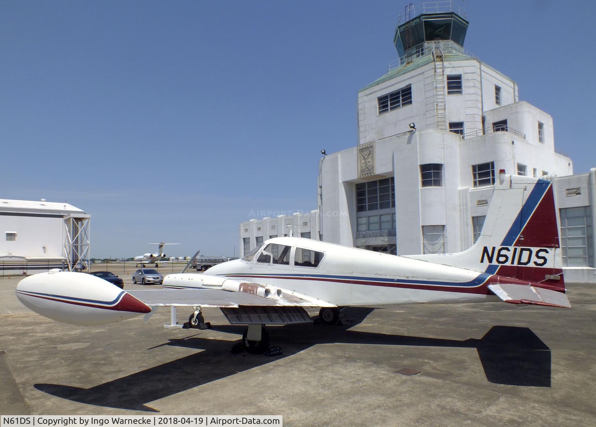 N61DS, 1956 Cessna 310 C/N 35317, Cessna 310 at the 1940 Air Terminal Museum, William P. Hobby Airport, Houston TX