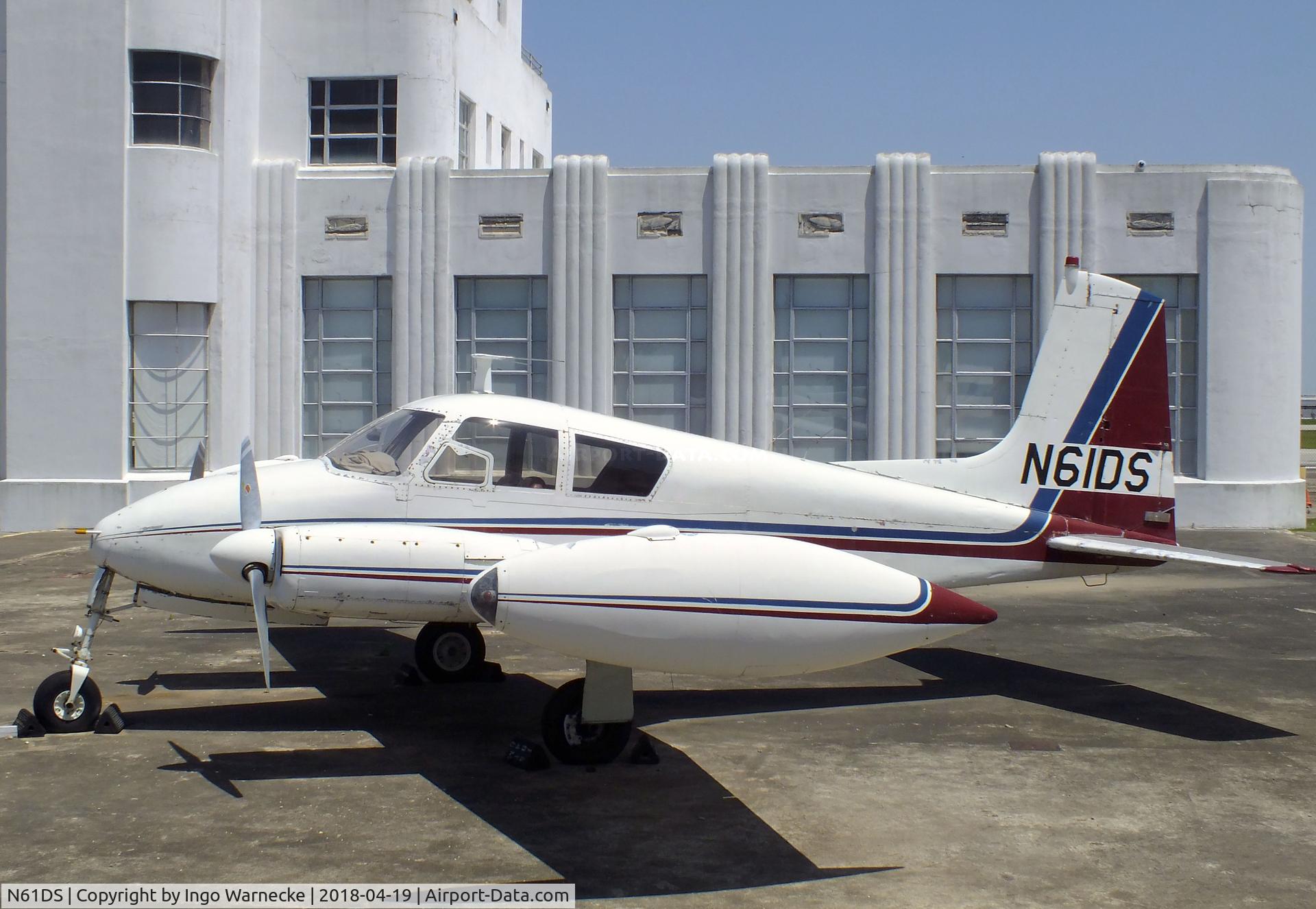 N61DS, 1956 Cessna 310 C/N 35317, Cessna 310 at the 1940 Air Terminal Museum, William P. Hobby Airport, Houston TX