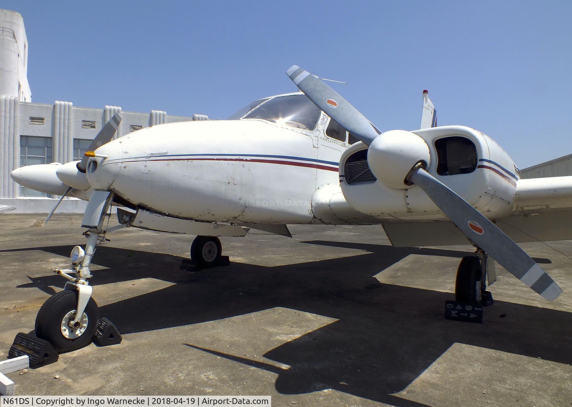 N61DS, 1956 Cessna 310 C/N 35317, Cessna 310 at the 1940 Air Terminal Museum, William P. Hobby Airport, Houston TX