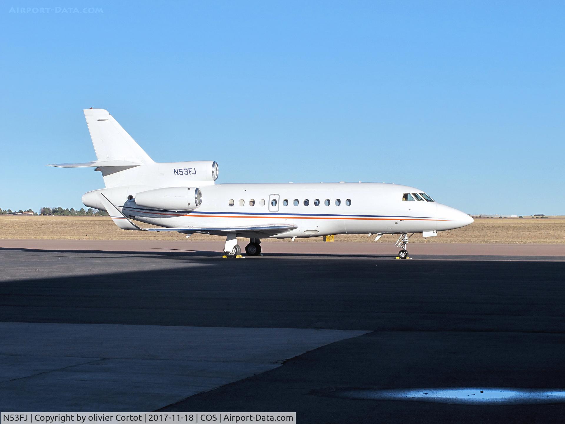 N53FJ, 1999 Dassault Falcon 900EX C/N 53, Colorado Springs