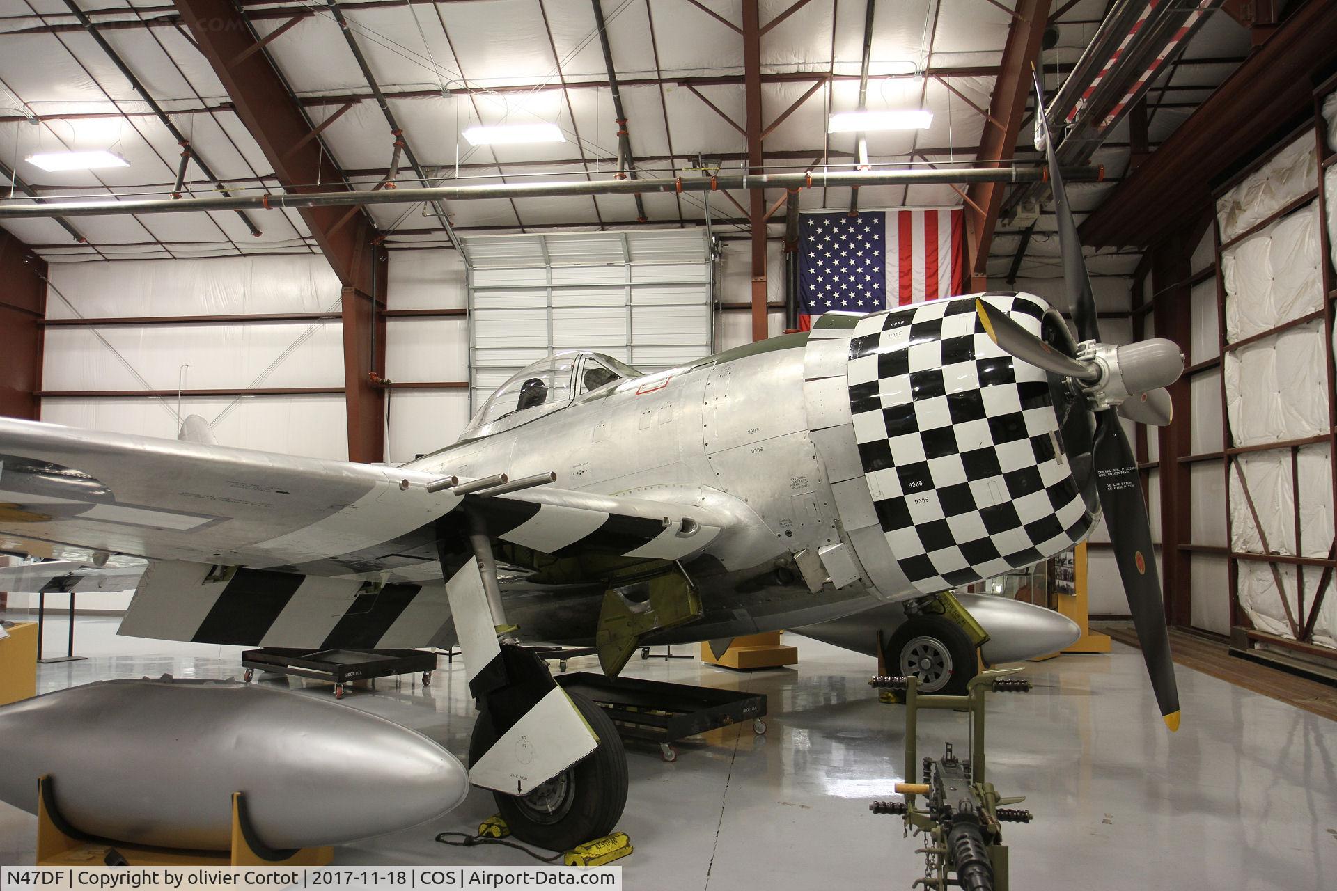 N47DF, 1944 Republic P-47D Thunderbolt C/N 399-55924, National museum of WWII aviation, Colorado Springs