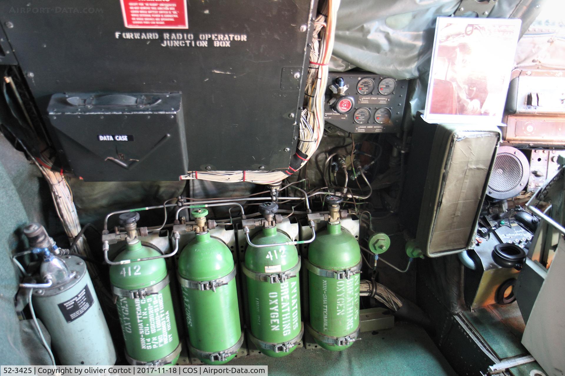 52-3425, 1952 Lockheed EC-121T Warning Star C/N 1049A-4343, behind the pilot seat