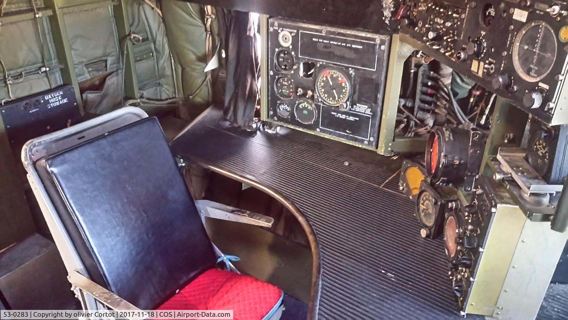 53-0283, 1953 Boeing KC-97G Stratocruiser C/N 17065, radio section