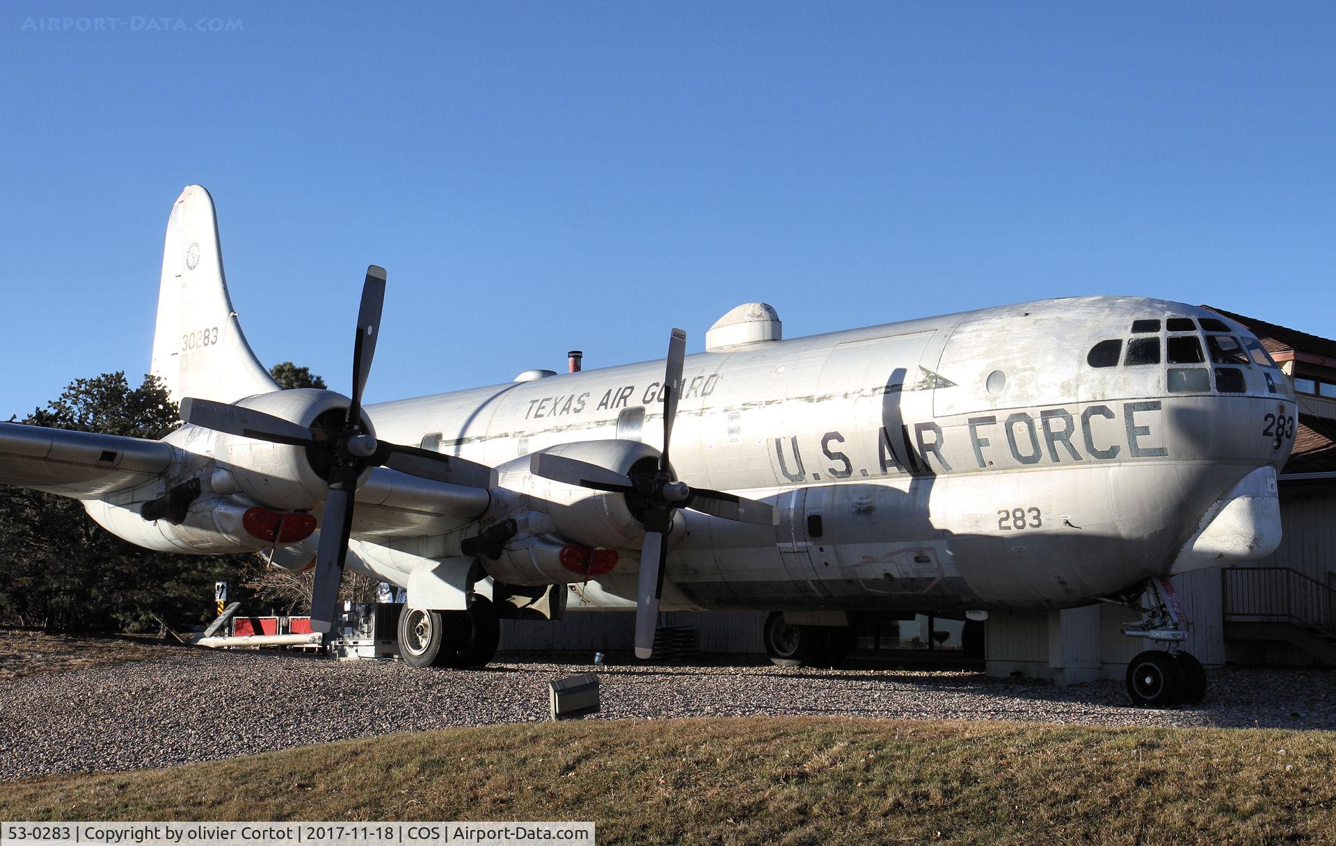 53-0283, 1953 Boeing KC-97G Stratocruiser C/N 17065, nice restaurant :)