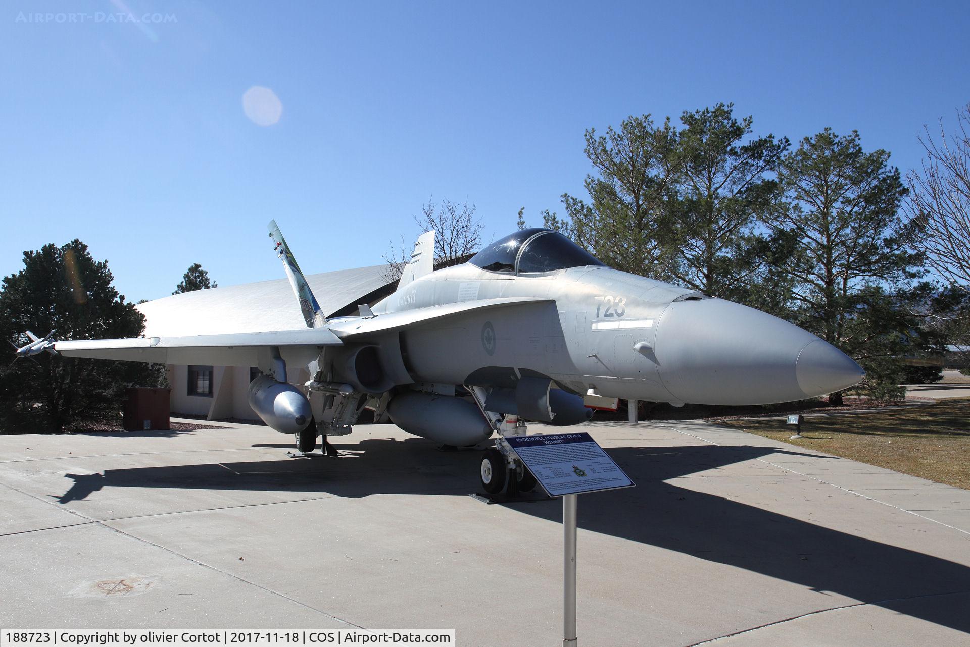 188723, McDonnell Douglas CF-188A Hornet C/N 192/A153, A Norad museum
